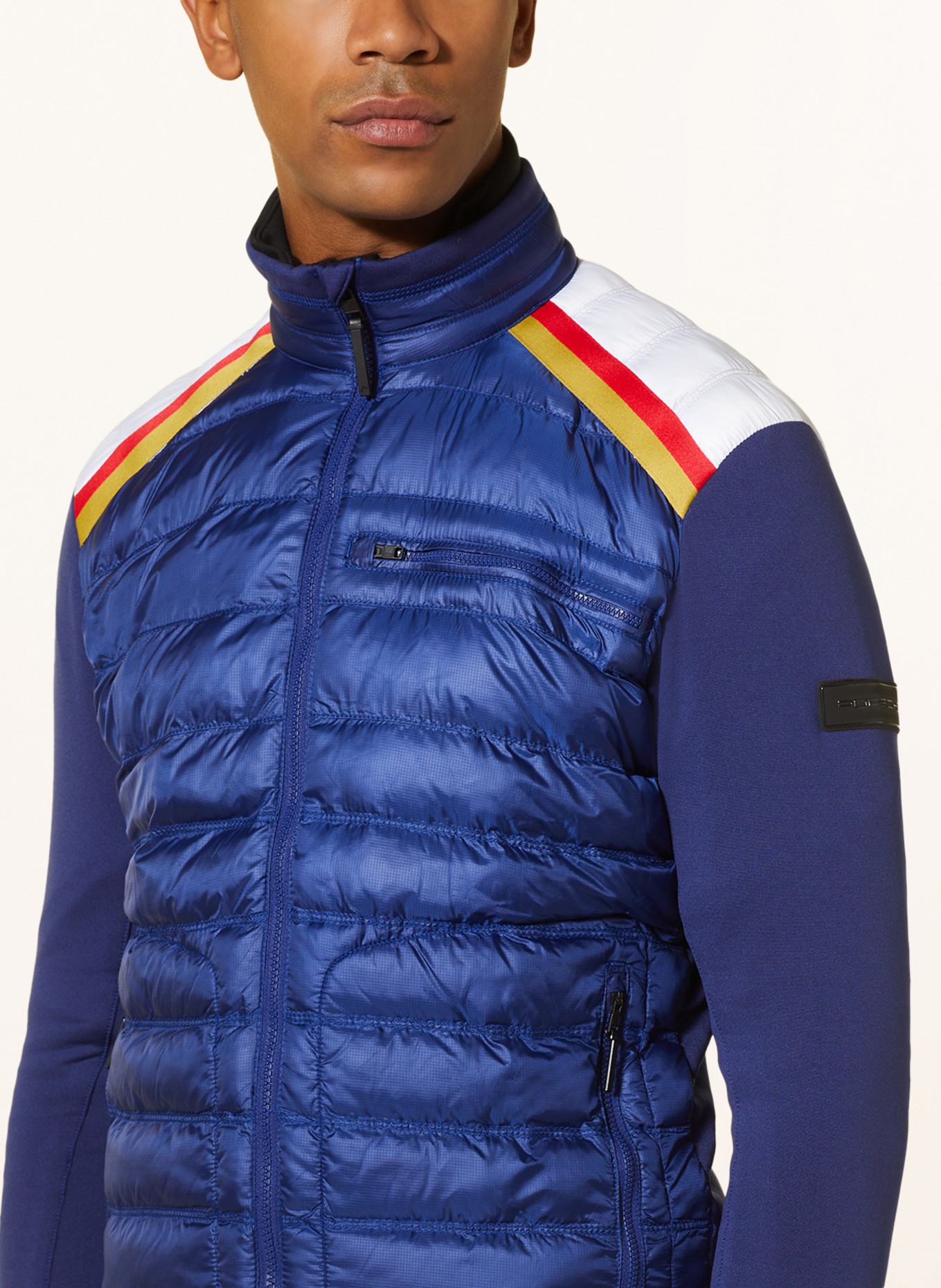 HEAD Mid-layer jacket PORSCHE, Color: DARK BLUE/ RED/ WHITE (Image 4)