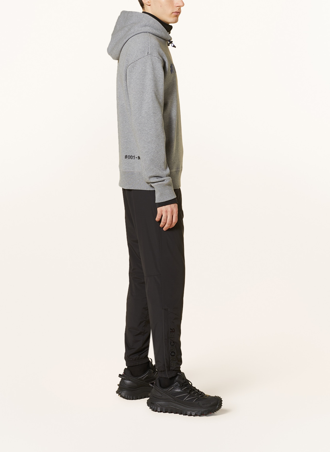 MONCLER GRENOBLE Hoodie, Color: GRAY (Image 4)