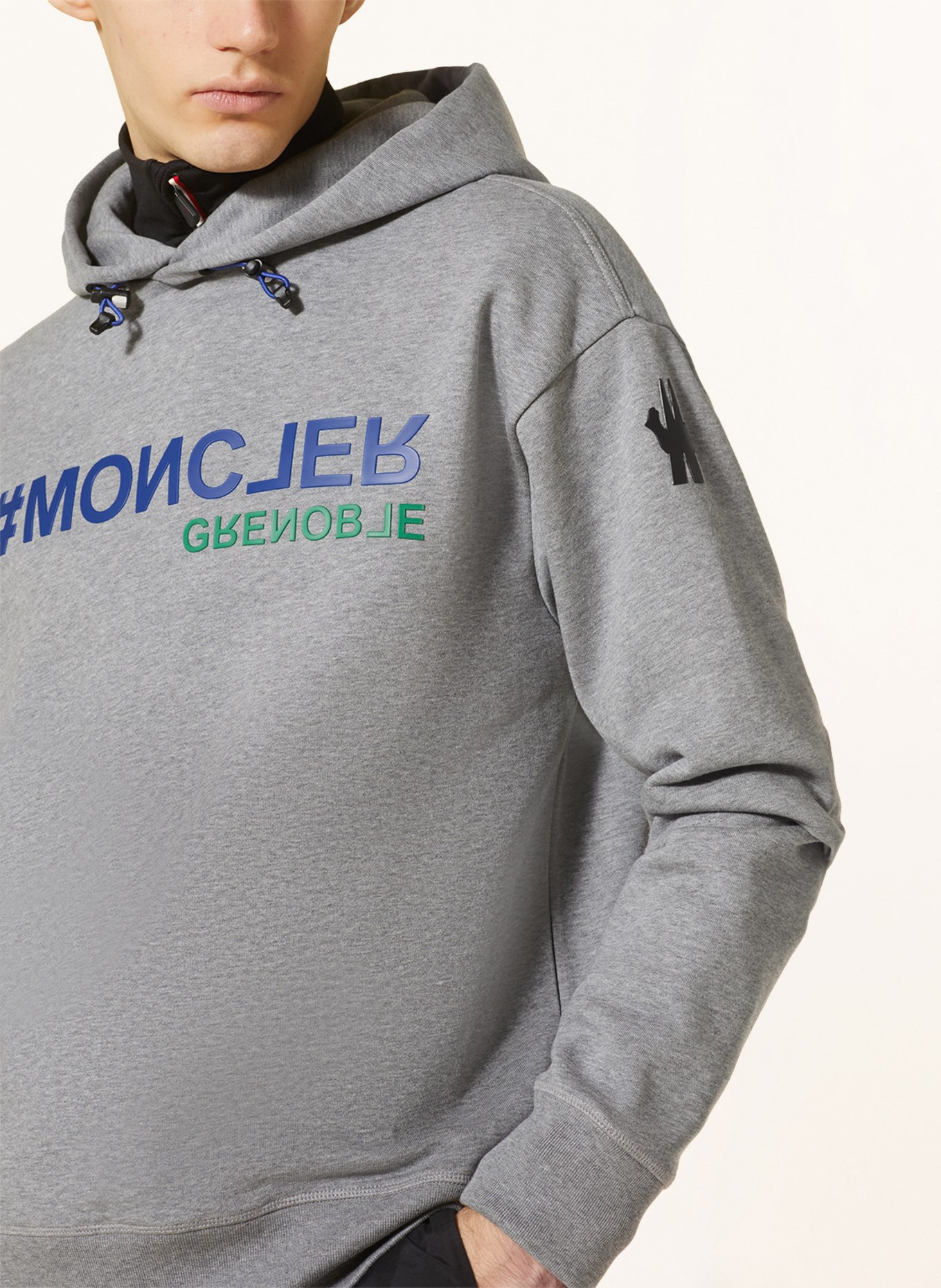 MONCLER GRENOBLE Hoodie, Color: GRAY (Image 5)