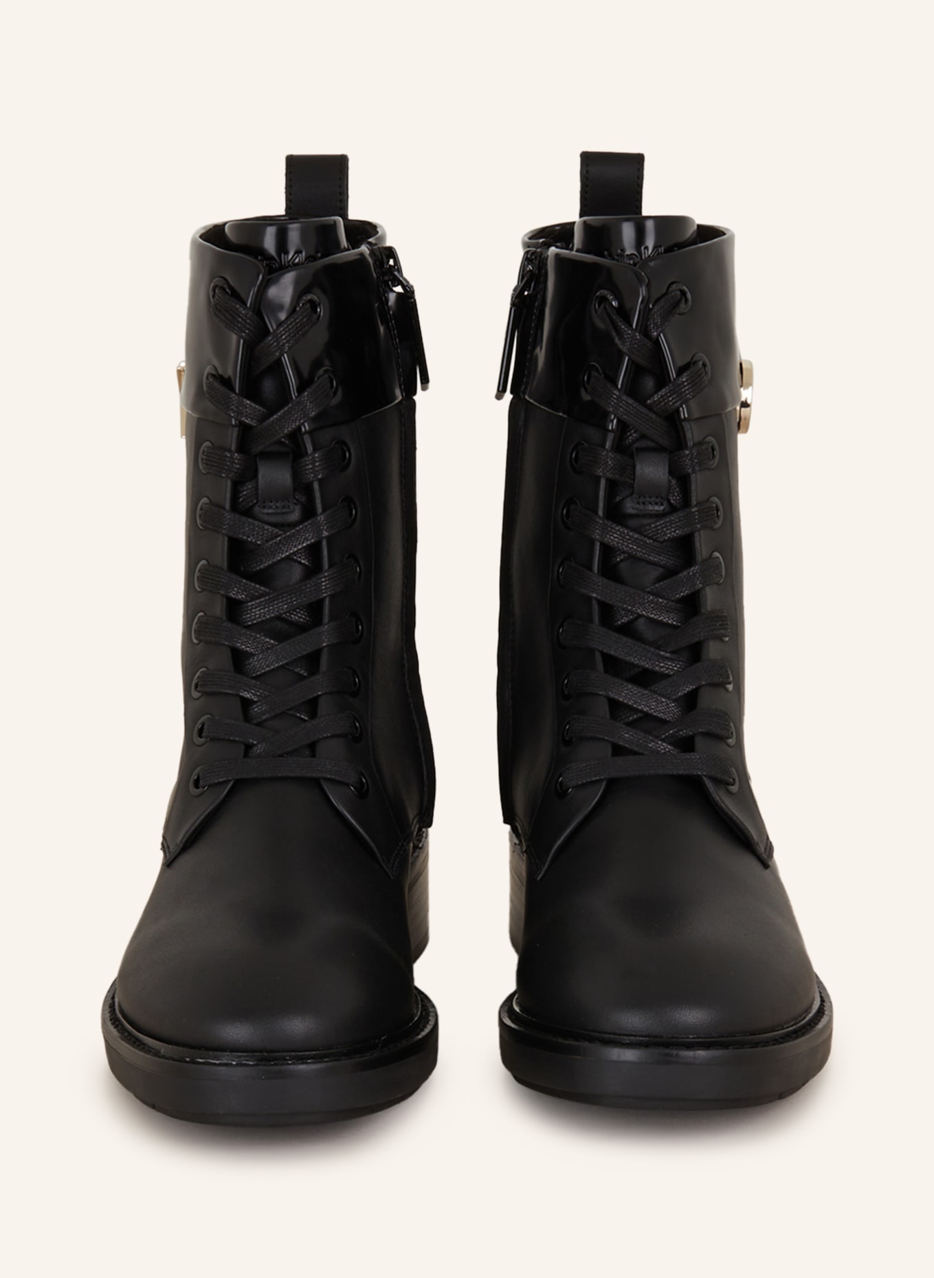 Calvin Klein Lace-up boots, Color: BLACK (Image 3)