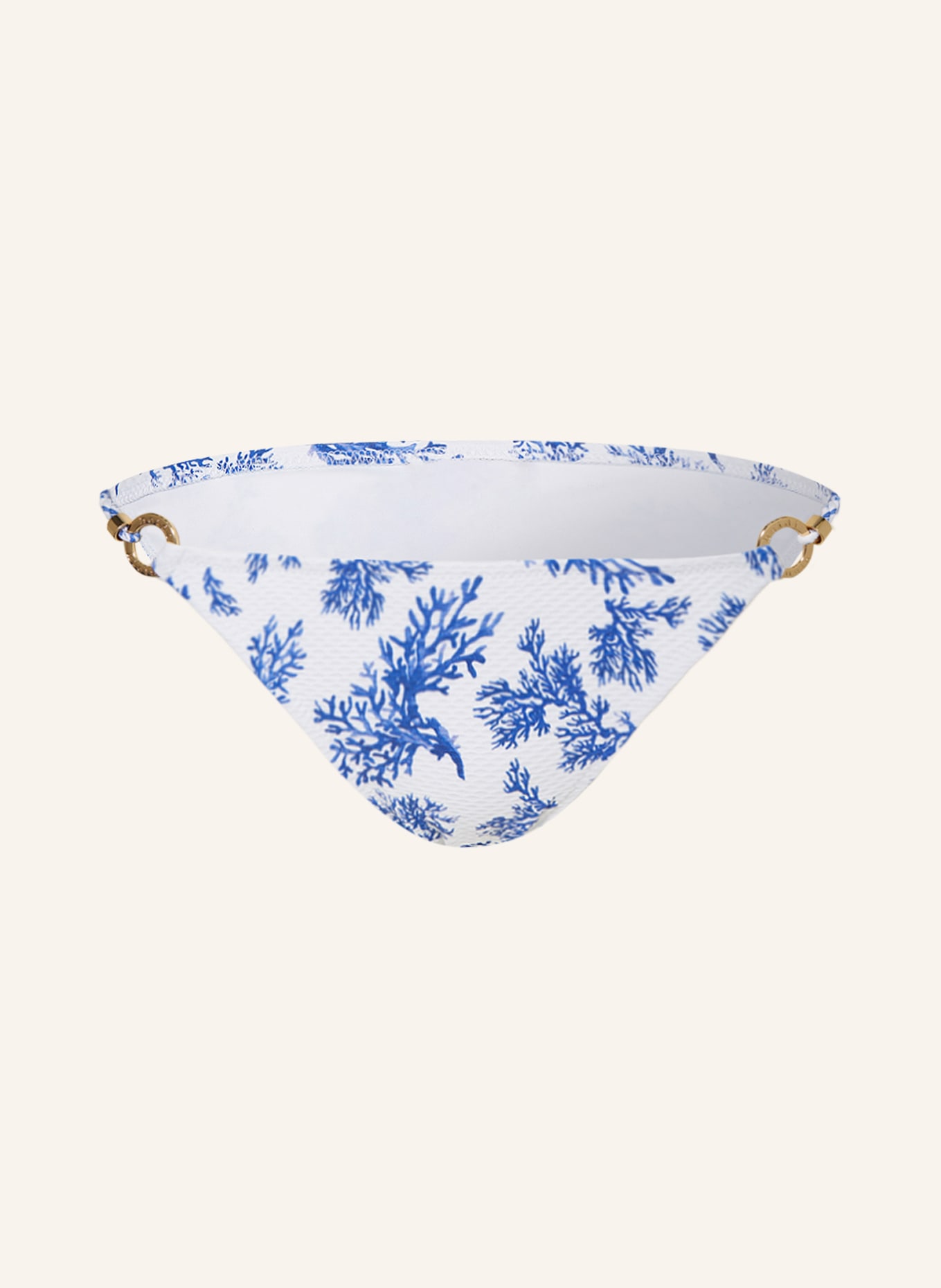 heidi klein Triangle bikini bottoms LITTLE DIX BAY, Color: BLUE/ WHITE (Image 1)