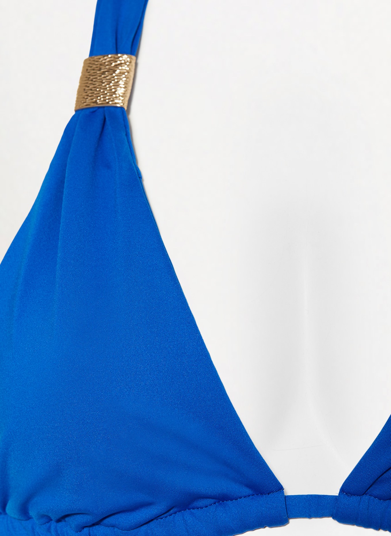 heidi klein Triangle bikini top THE BATHS, Color: BLUE (Image 4)