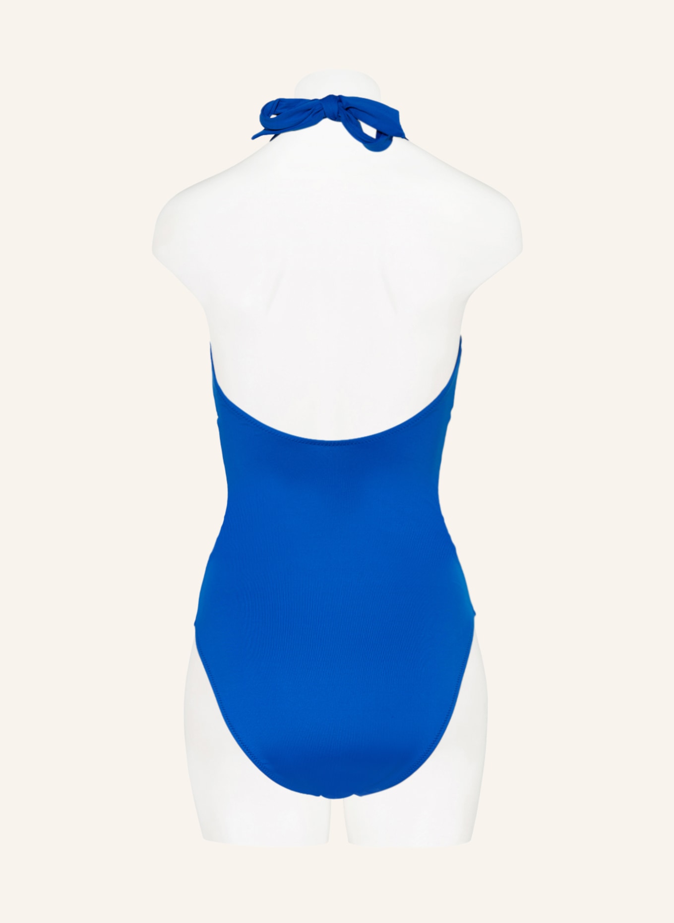 heidi klein Halter neck swimsuit THE BATHS, Color: BLUE (Image 3)