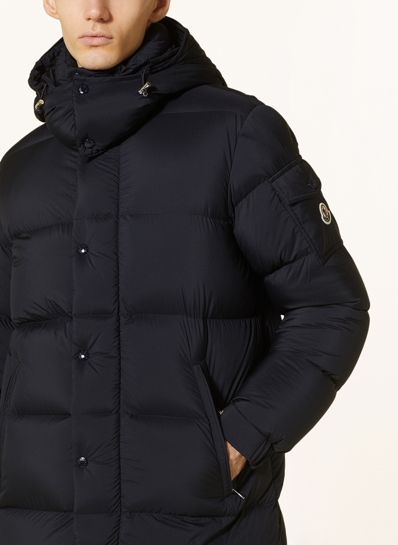 Daunenjacke Moncler MÃ¤männer Jacke Mit Pelz Daunen Daunenjacke