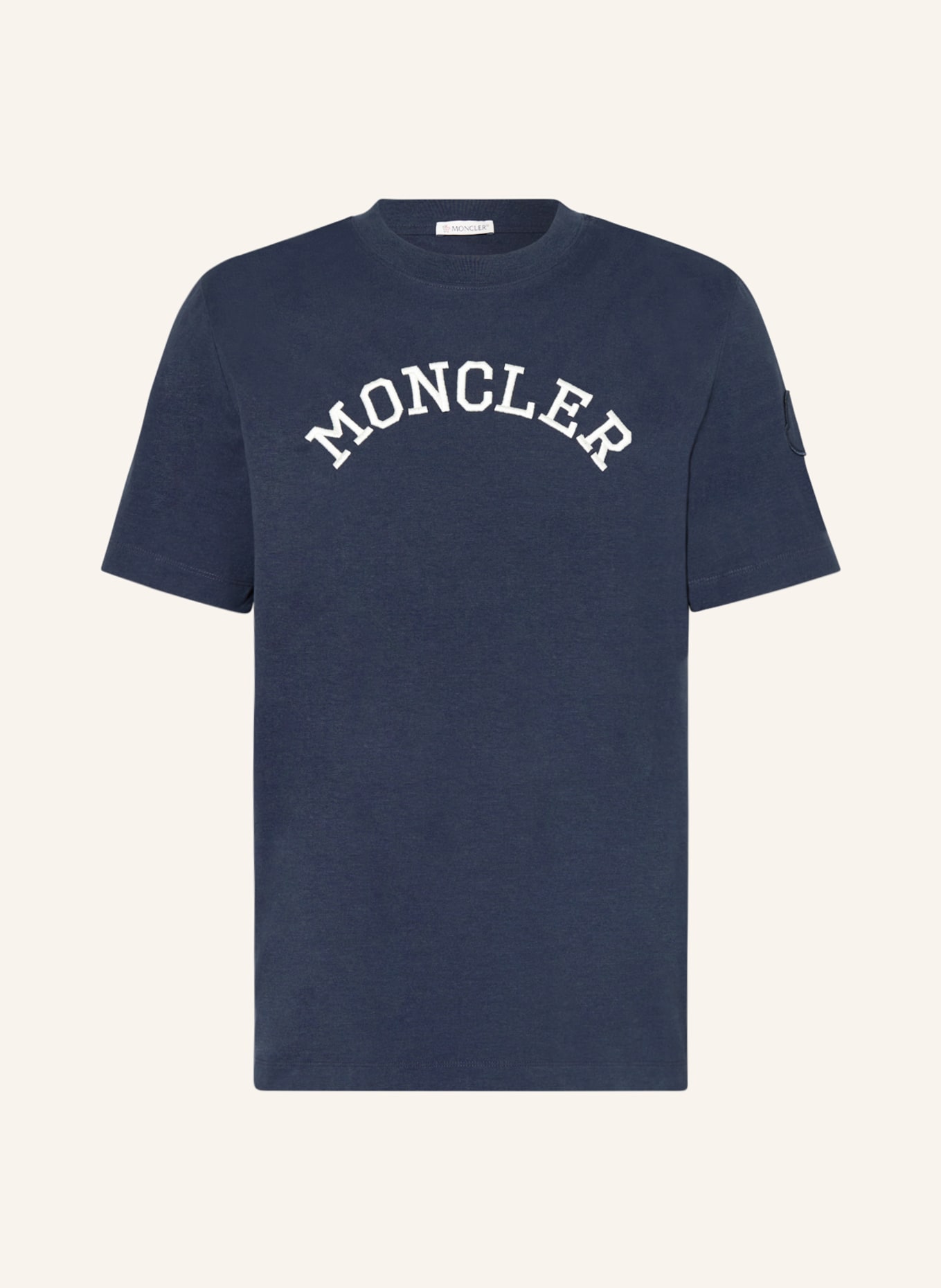 MONCLER T-shirt, Kolor: GRANATOWY (Obrazek 1)