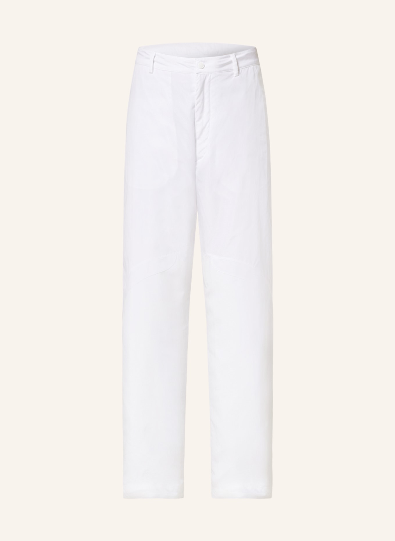 MONCLER Trousers regular fit, Color: WHITE (Image 1)