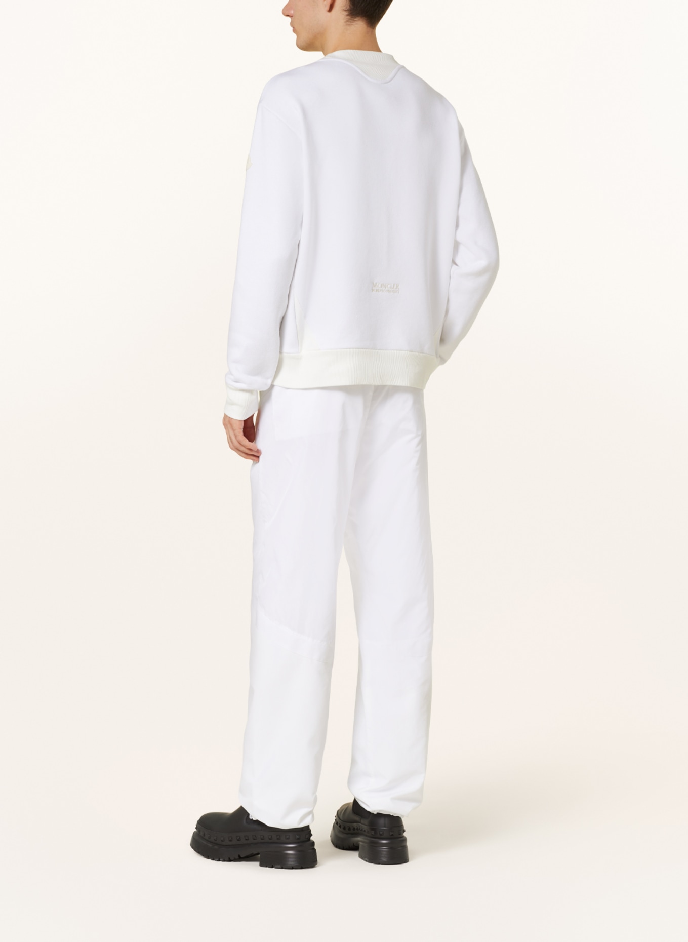 MONCLER Trousers regular fit, Color: WHITE (Image 3)