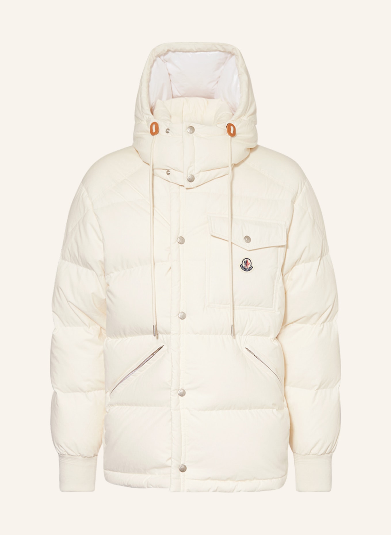MONCLER Down jacket PAST KARAKORUM, Color: WHITE (Image 1)