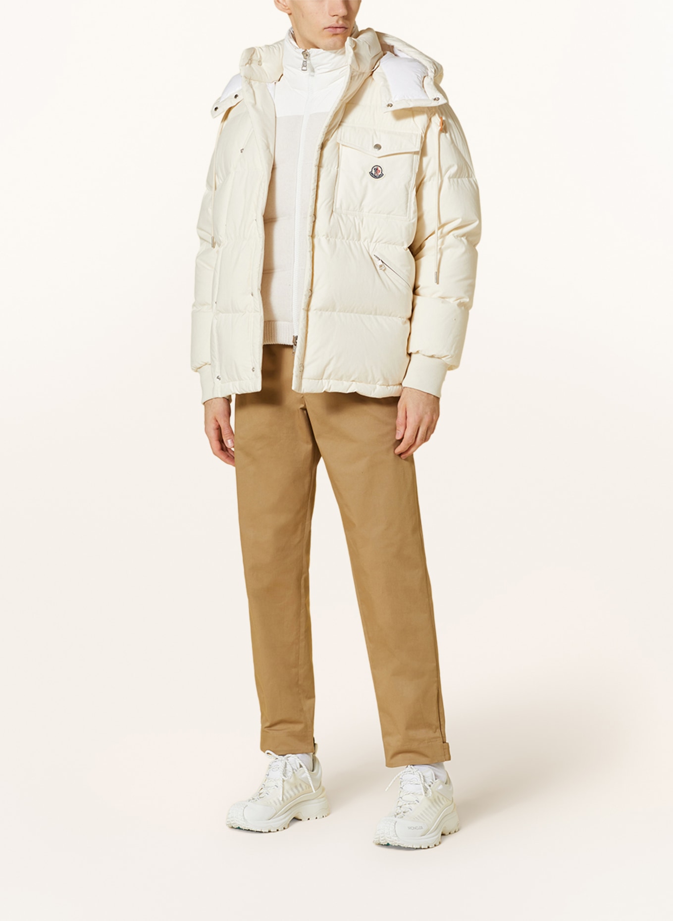 MONCLER Down jacket PAST KARAKORUM, Color: WHITE (Image 2)
