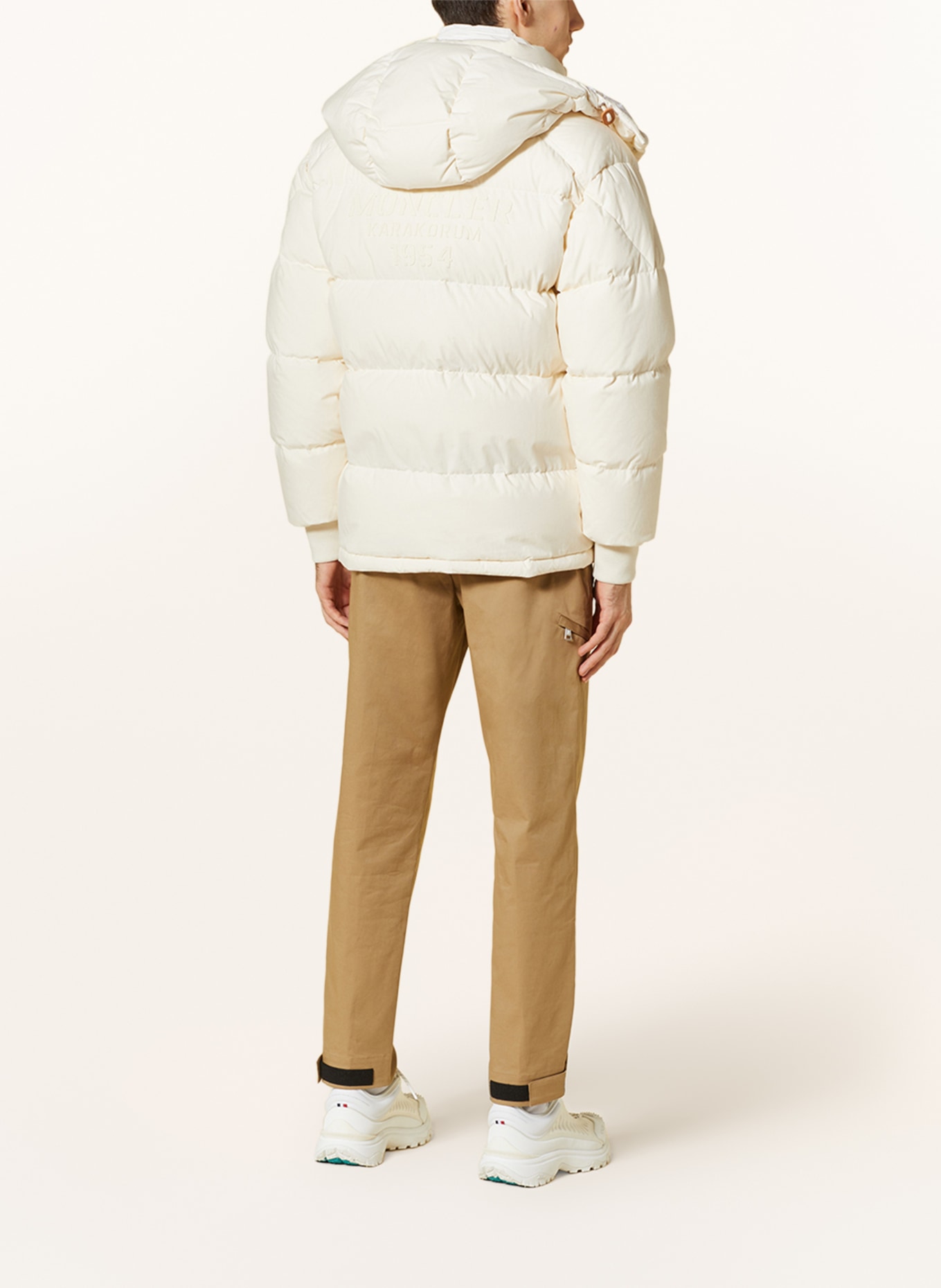 MONCLER Down jacket PAST KARAKORUM, Color: WHITE (Image 3)