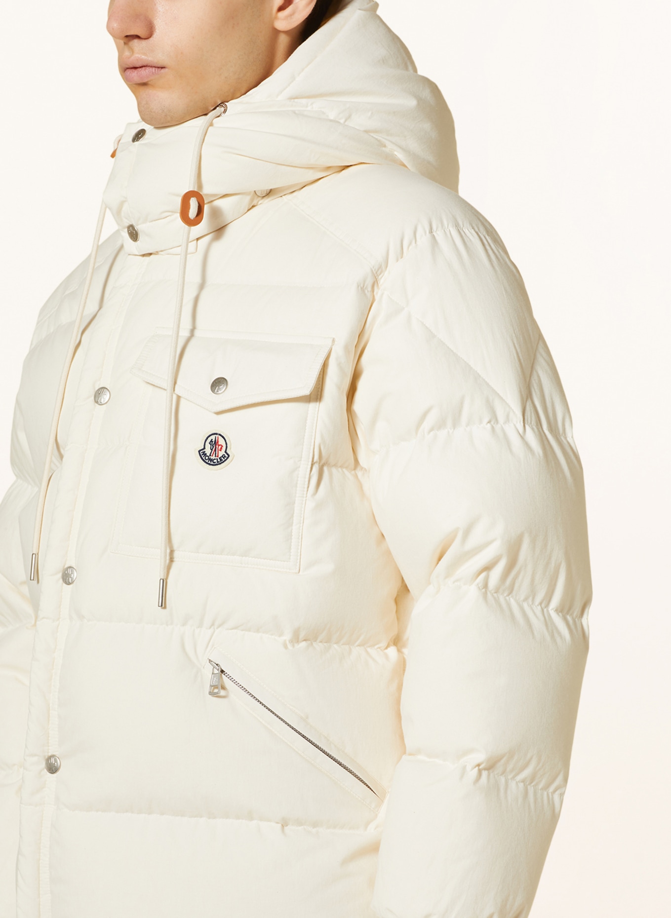 MONCLER Down jacket PAST KARAKORUM, Color: WHITE (Image 5)