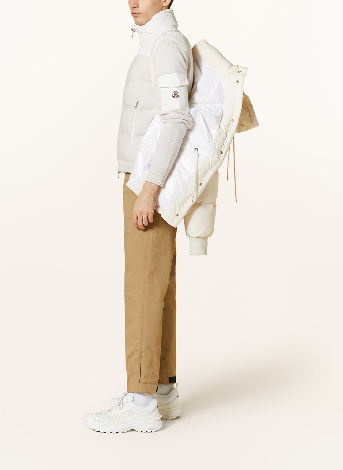 MONCLER Down jacket PAST KARAKORUM, Color: WHITE (Image 7)