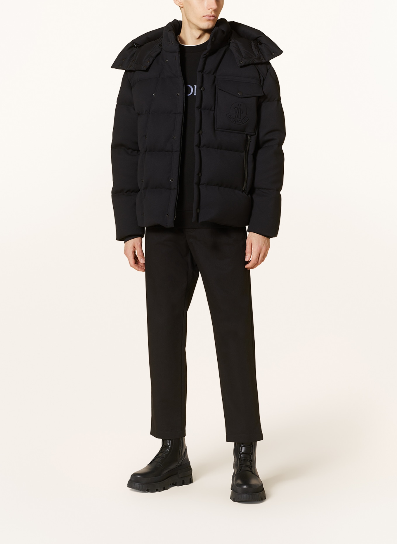 MONCLER Down jacket FUTURE KARAKORUM, Color: BLACK (Image 2)