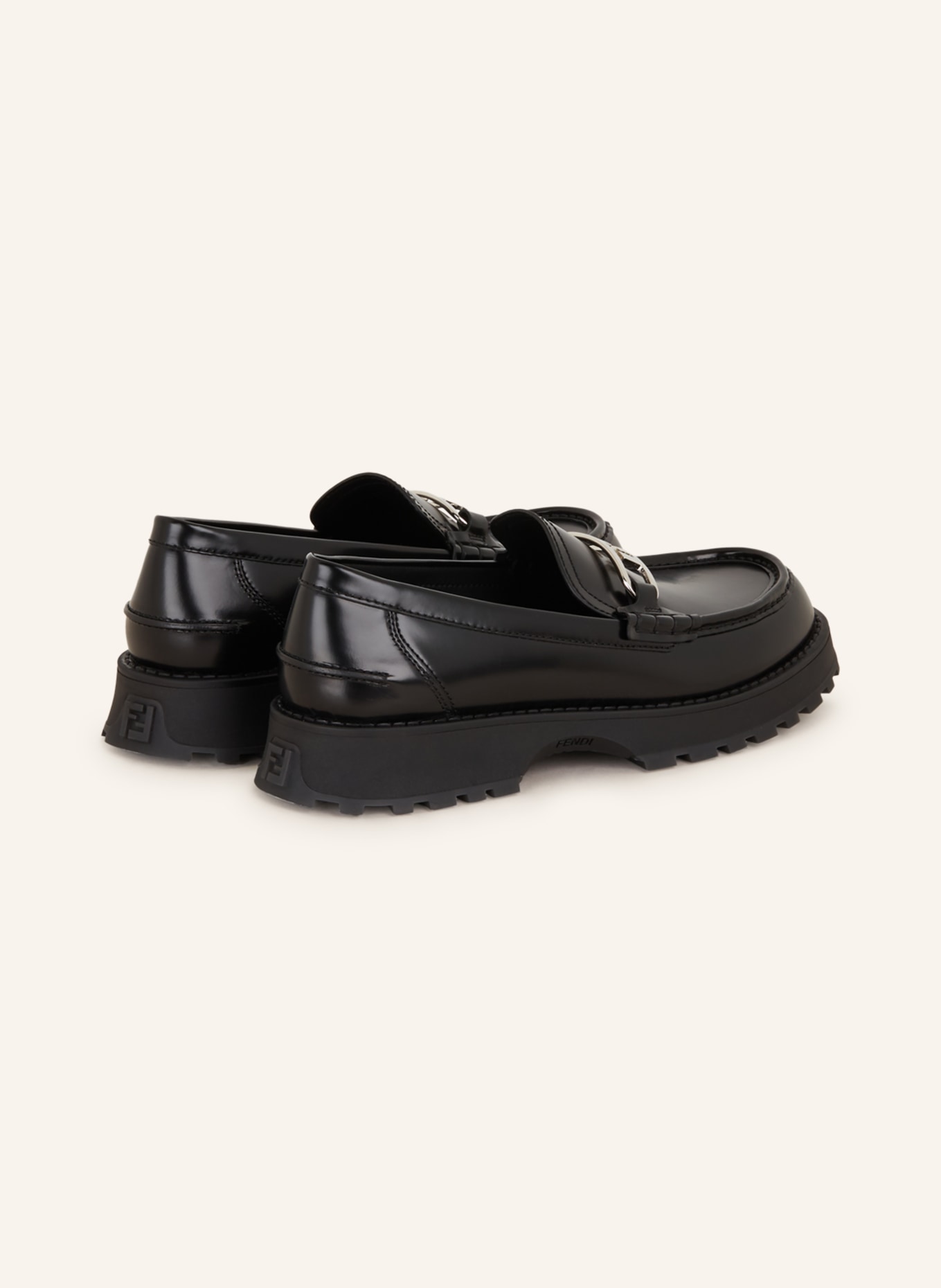 FENDI Loafers, Color: BLACK (Image 2)