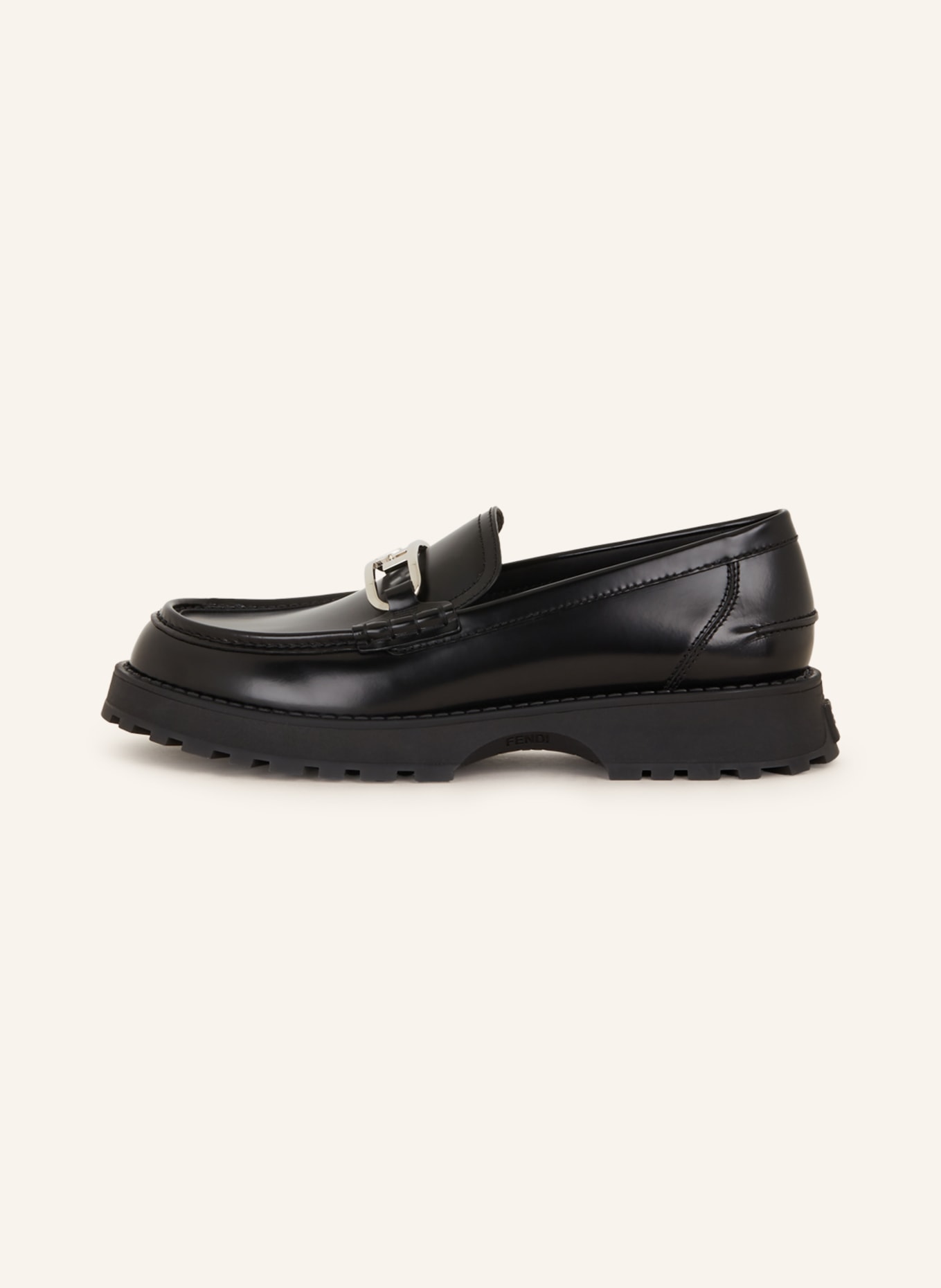 FENDI Loafers, Color: BLACK (Image 4)