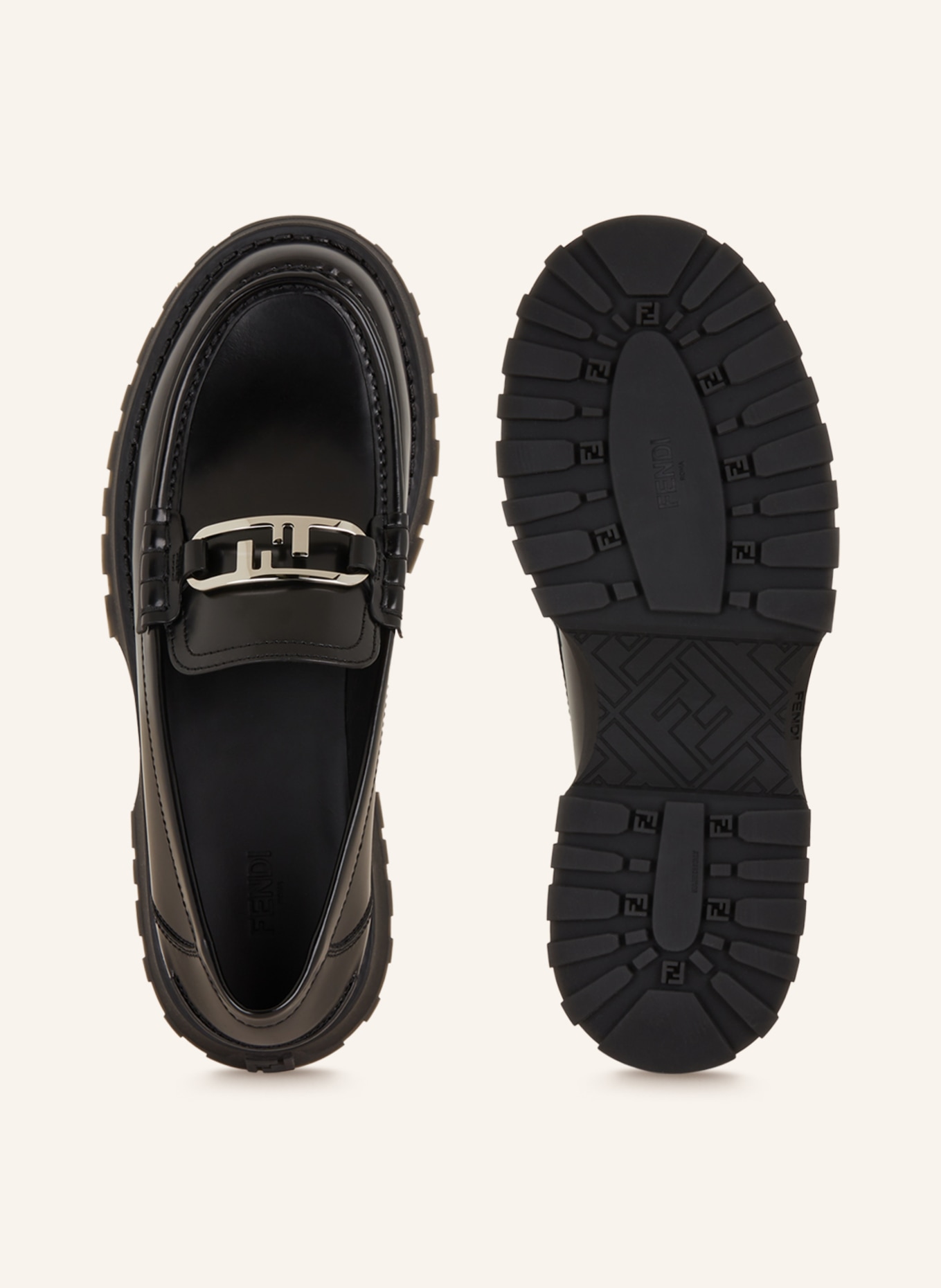 FENDI Loafers, Color: BLACK (Image 5)