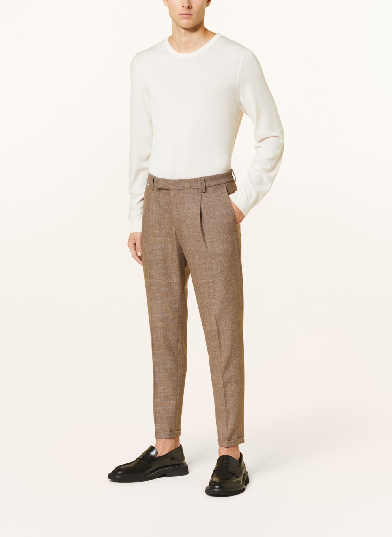 CINQUE Anzughose CISAND Extra Slim Fit, Farbe: 27 DUNKELBRAUN (Bild 3)