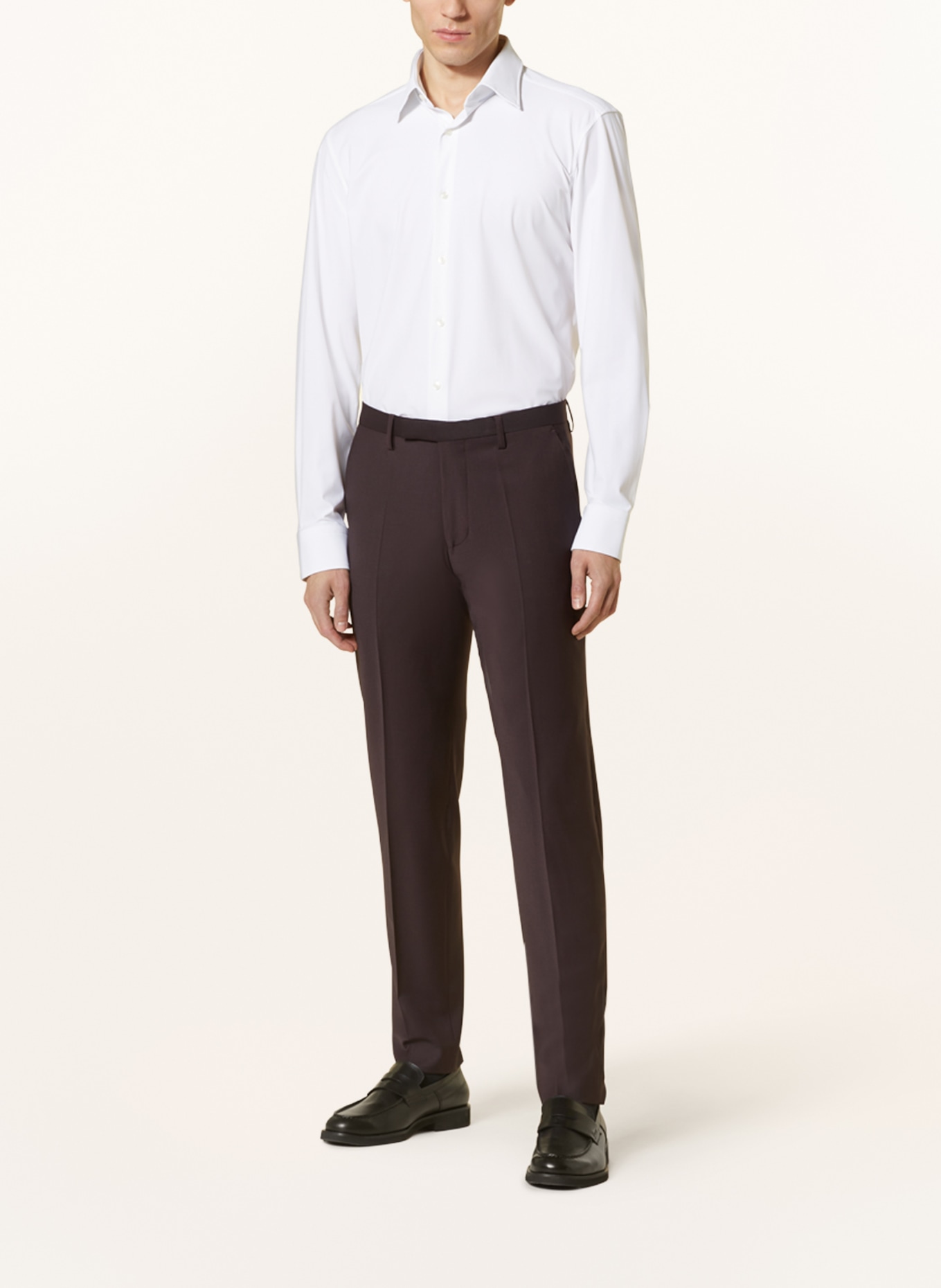 CINQUE Oblekové kalhoty CIMONOPOLI Extra Slim Fit, Barva: 49 DUNKELROT (Obrázek 3)
