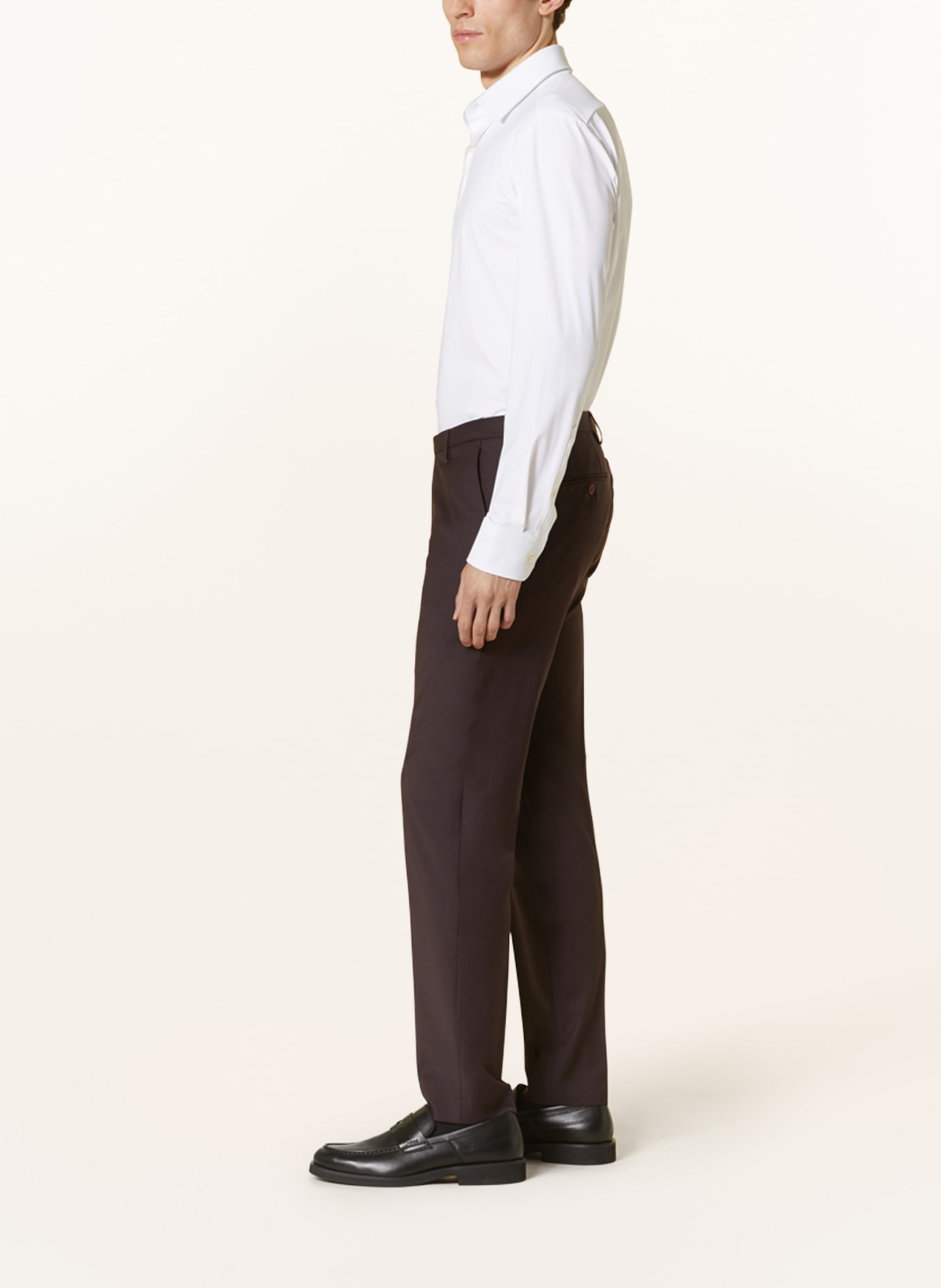 CINQUE Oblekové kalhoty CIMONOPOLI Extra Slim Fit, Barva: 49 DUNKELROT (Obrázek 5)
