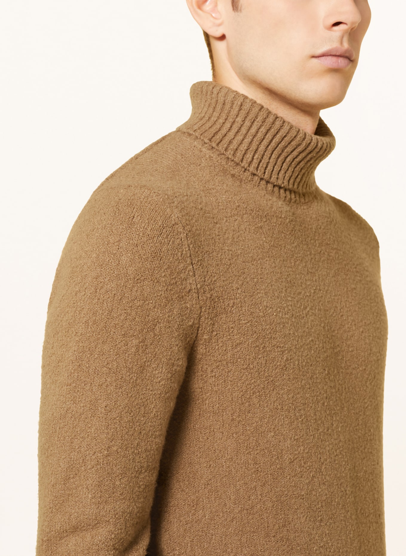 CINQUE Turtleneck sweater CIZINO, Color: BROWN (Image 4)