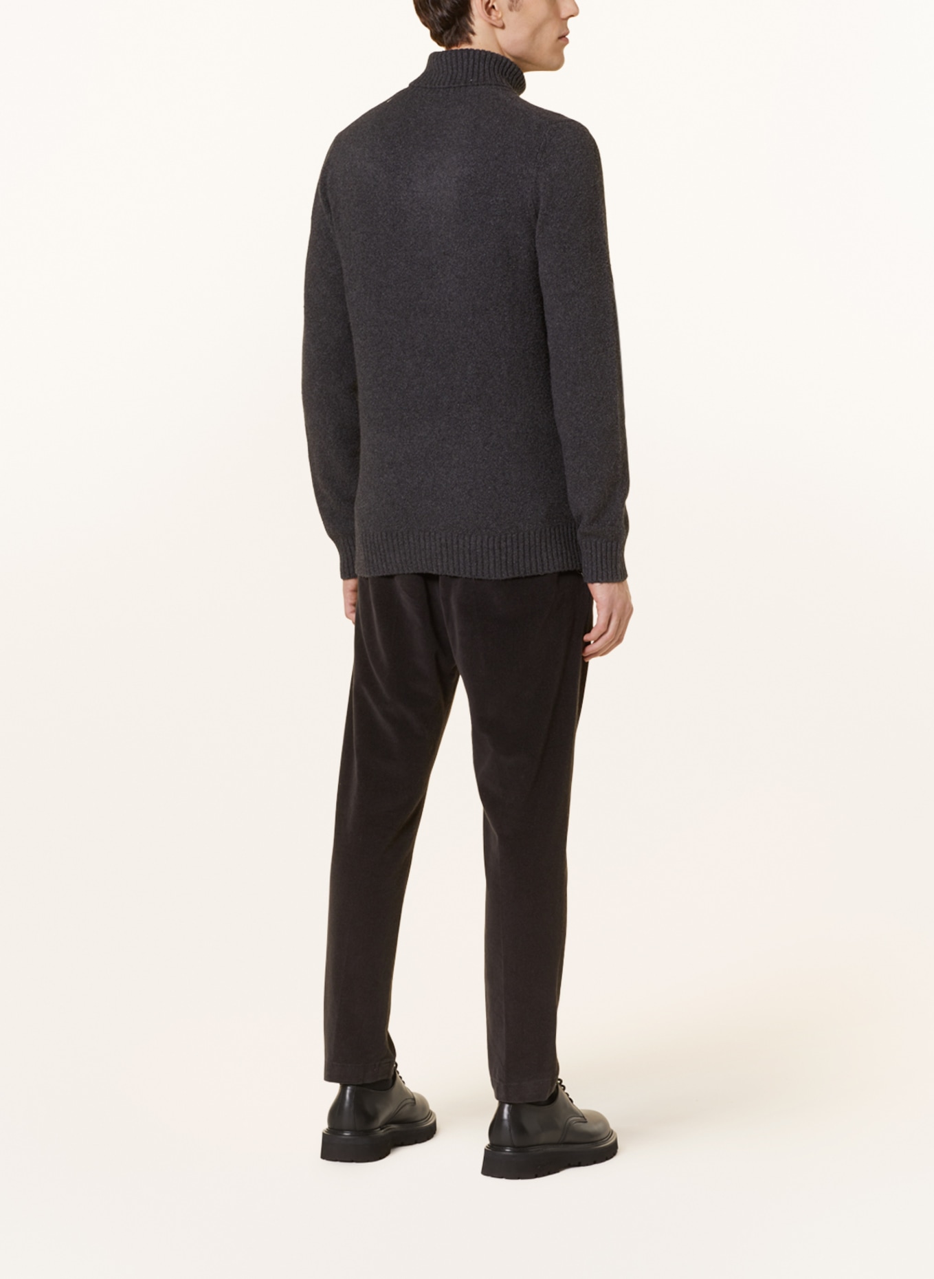 CINQUE Rollkragenpullover CIZINO: DUNKELGRAU