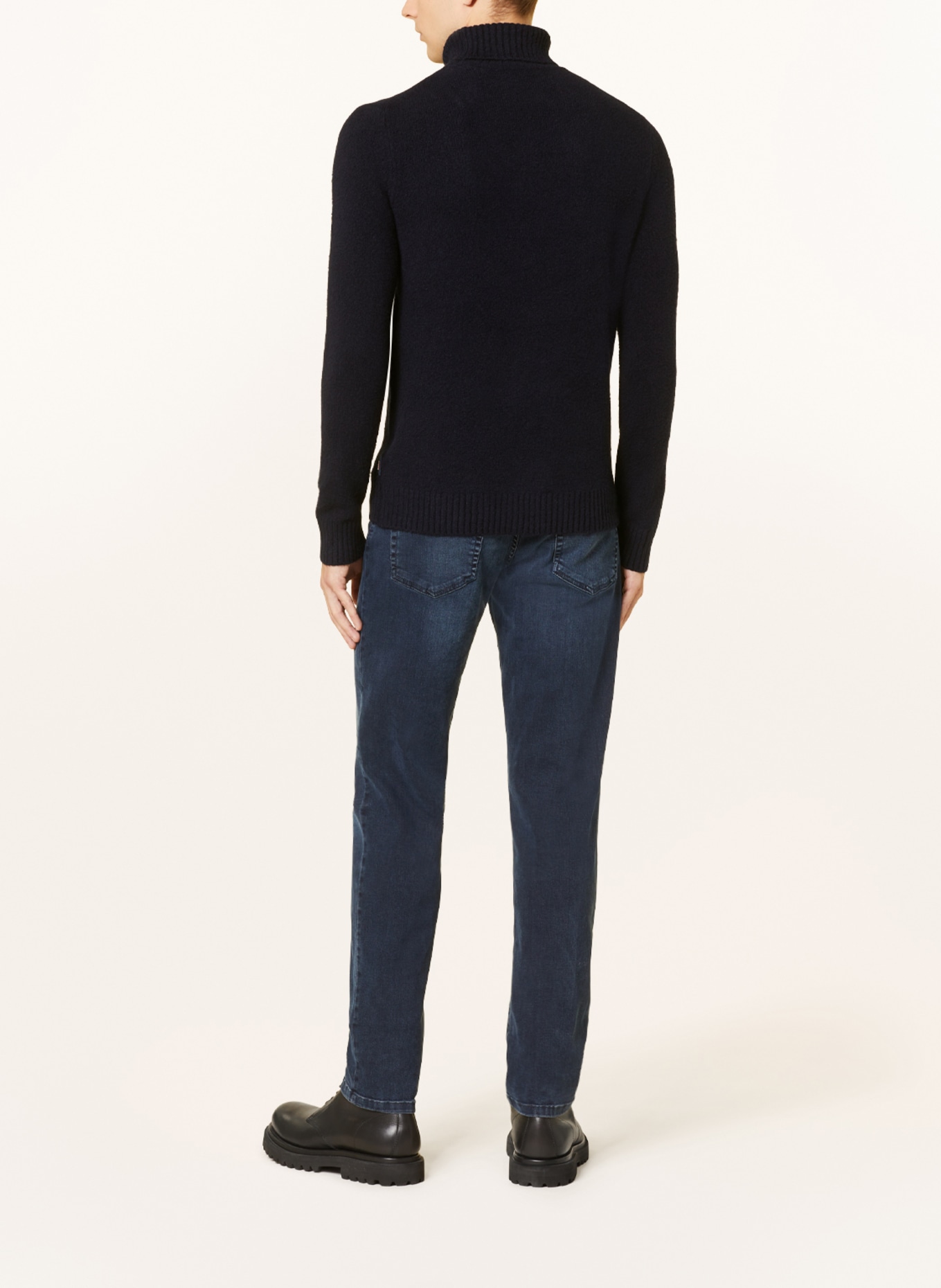 CINQUE Turtleneck sweater CIZINO, Color: DARK BLUE (Image 3)