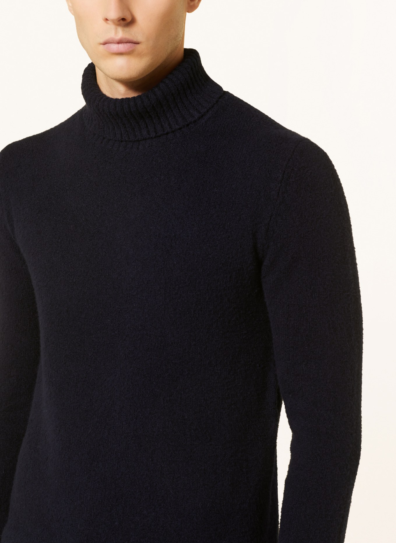 CINQUE Turtleneck sweater CIZINO, Color: DARK BLUE (Image 4)