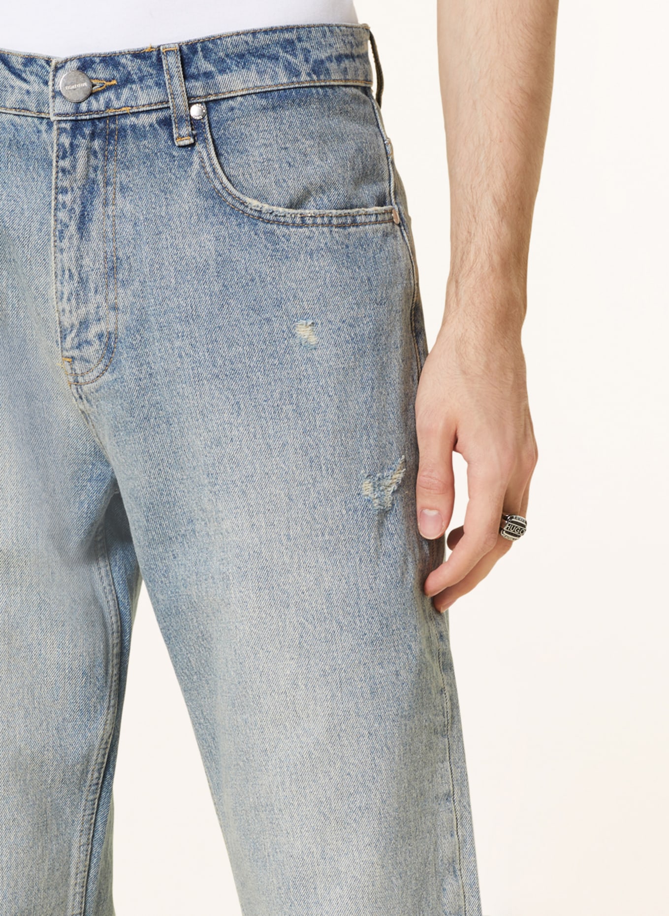 EIGHTYFIVE Jeans Straight Fit, Farbe: Sand Storm Blue (Bild 5)