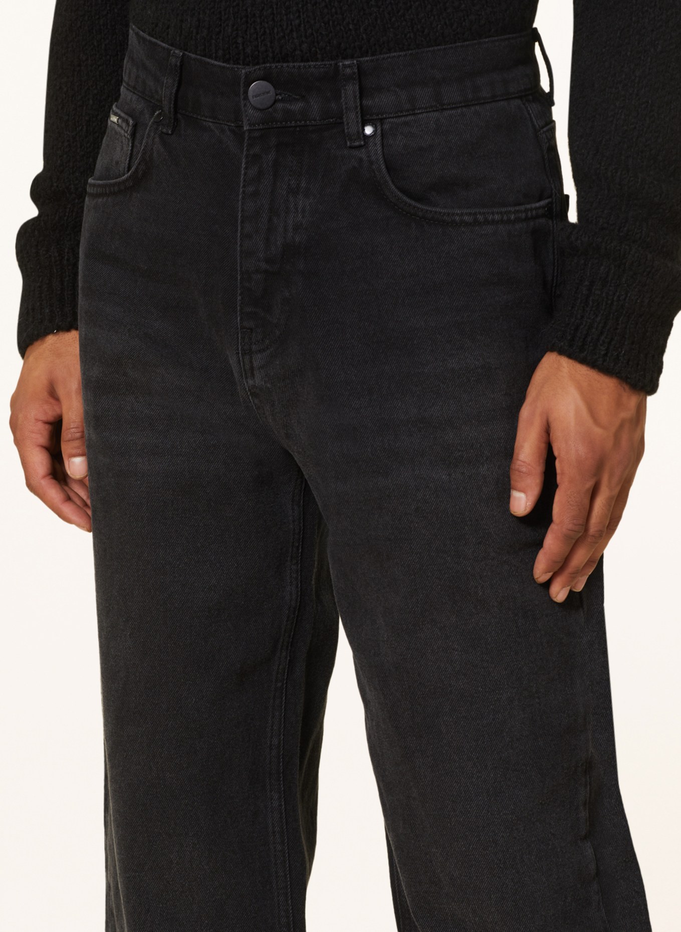 EIGHTYFIVE Jeans baggy fit, Color: black washed (Image 5)