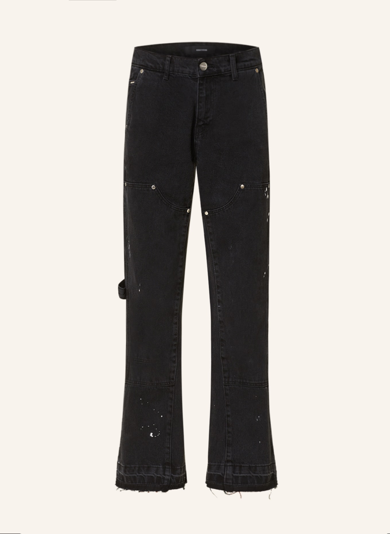 EIGHTYFIVE Jeans Flared Fit, Farbe: black washed (Bild 1)