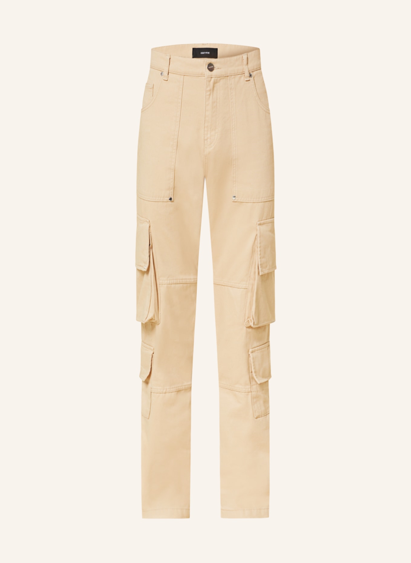 EIGHTYFIVE Cargo pants straight fit, Color: BEIGE (Image 1)