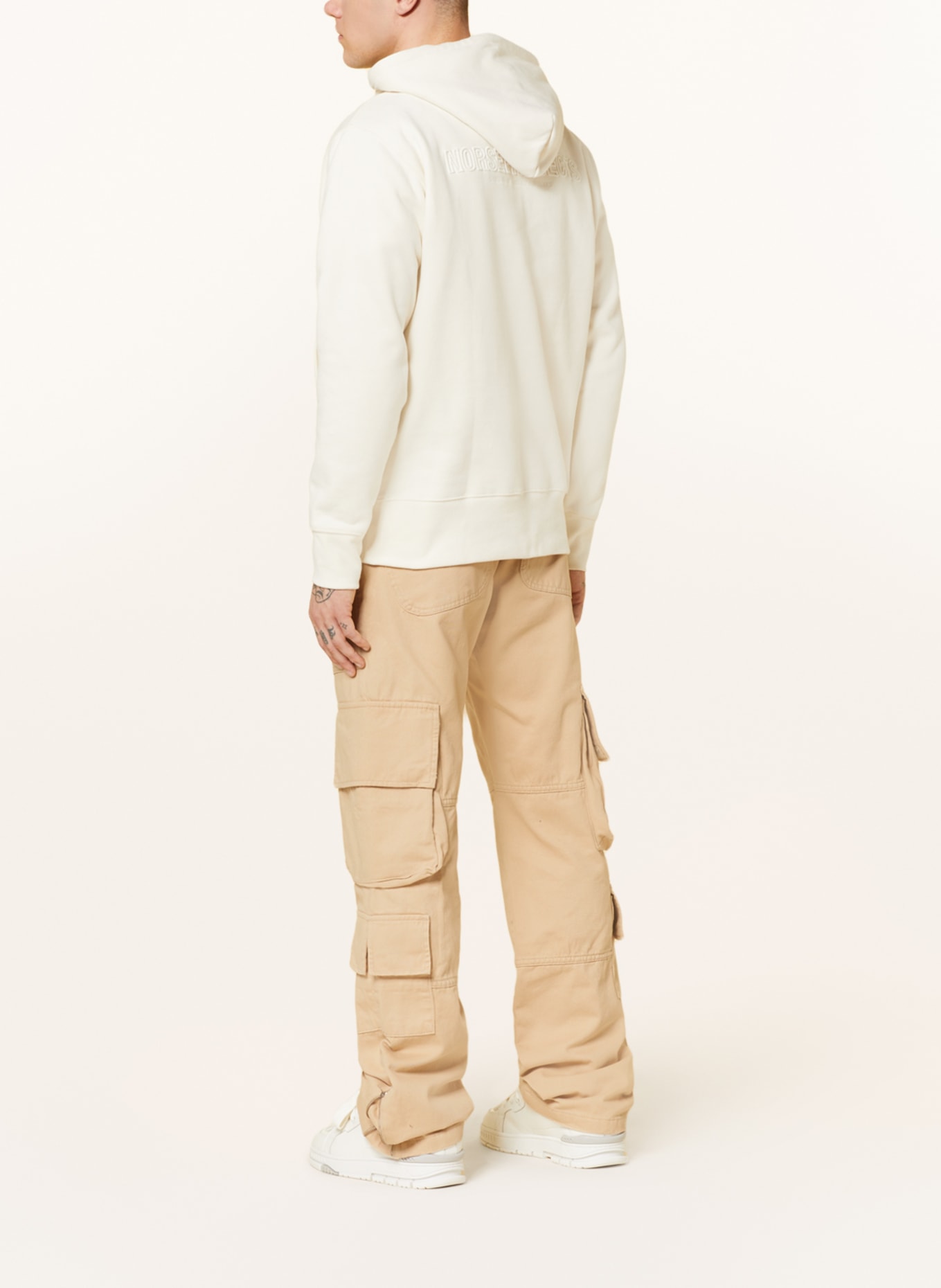 EIGHTYFIVE Cargo pants straight fit, Color: BEIGE (Image 3)