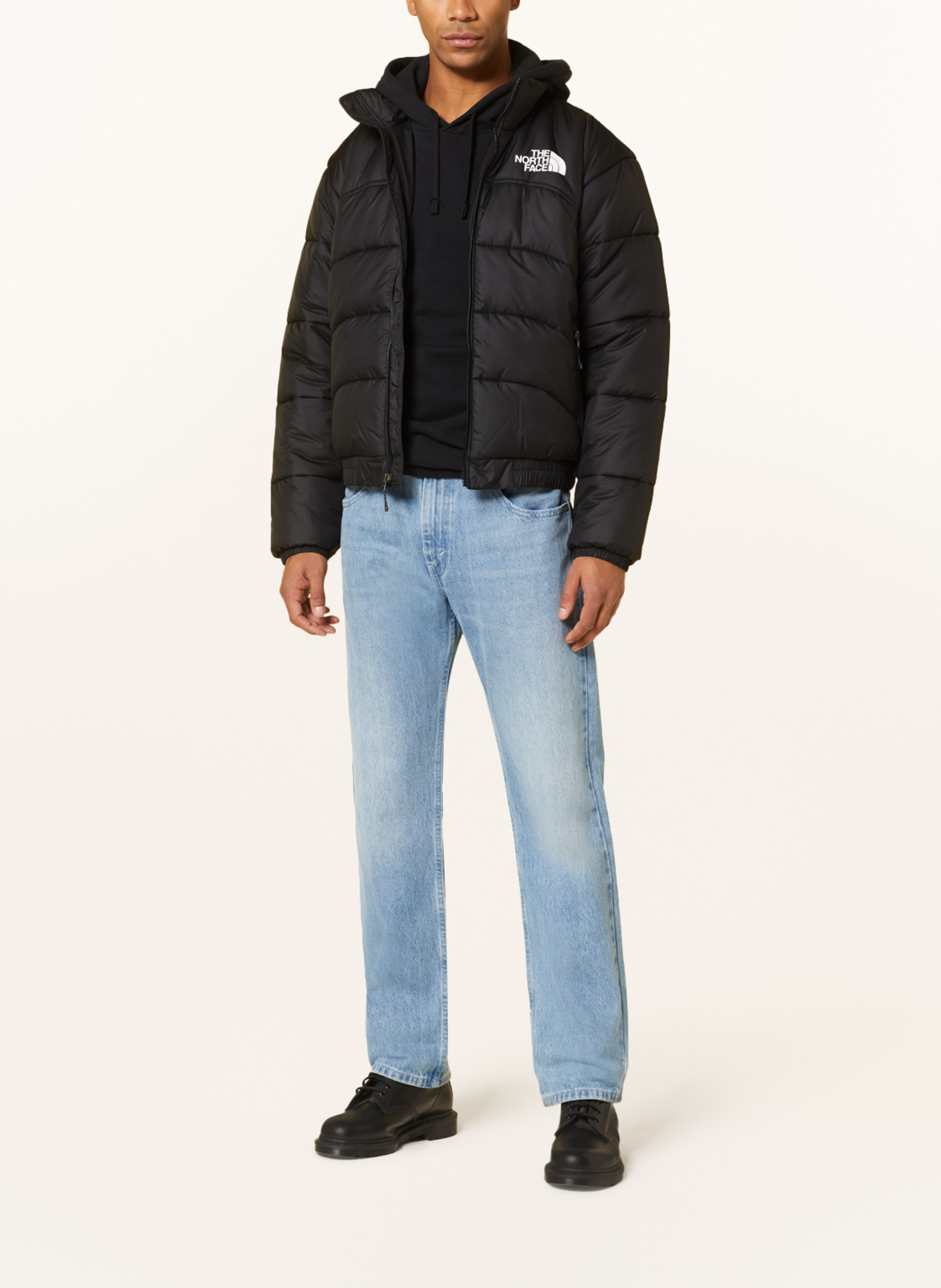 THE NORTH FACE Quilted jacket, Color: BLACK (Image 2)
