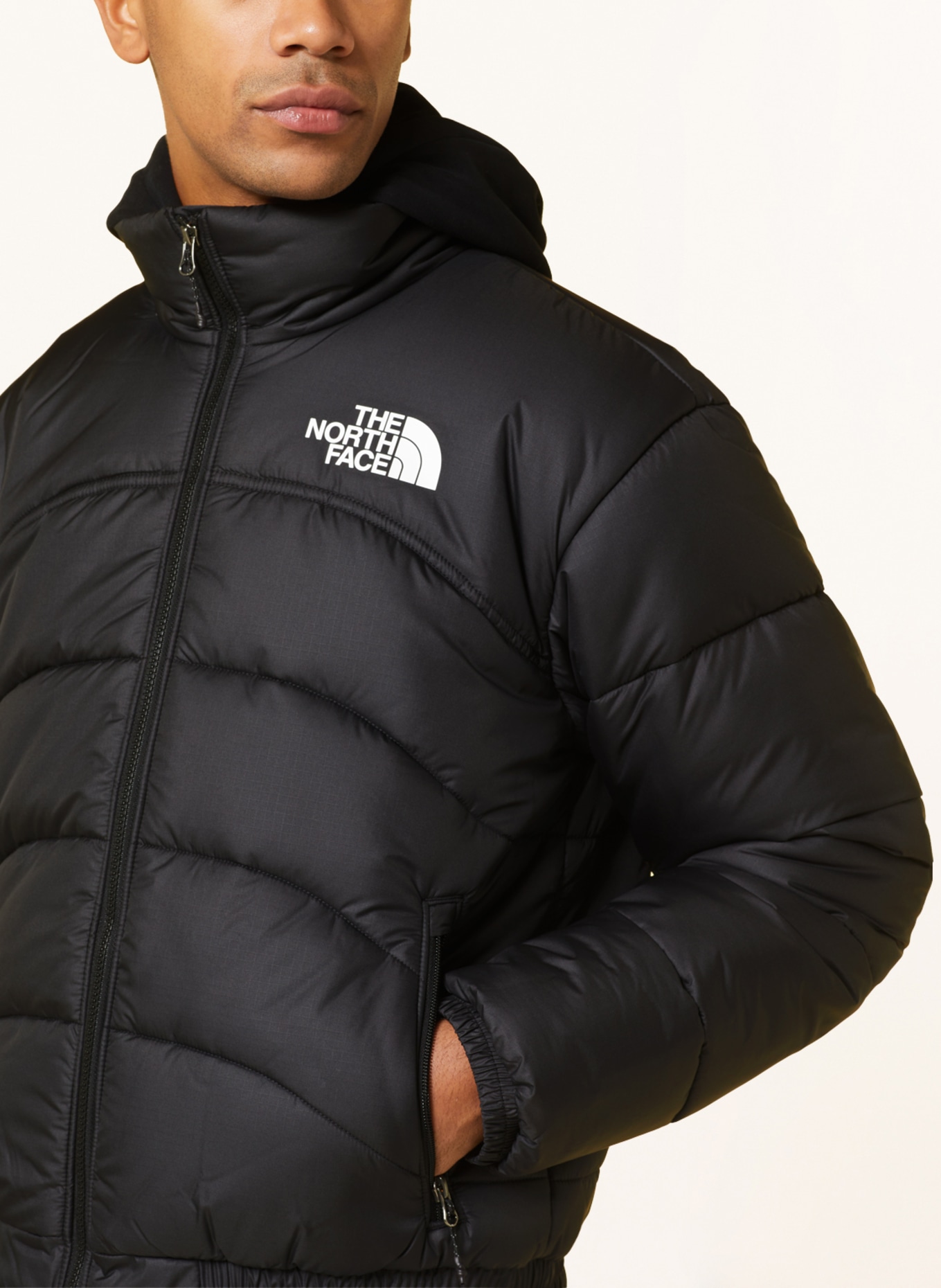 THE NORTH FACE Quilted jacket, Color: BLACK (Image 4)