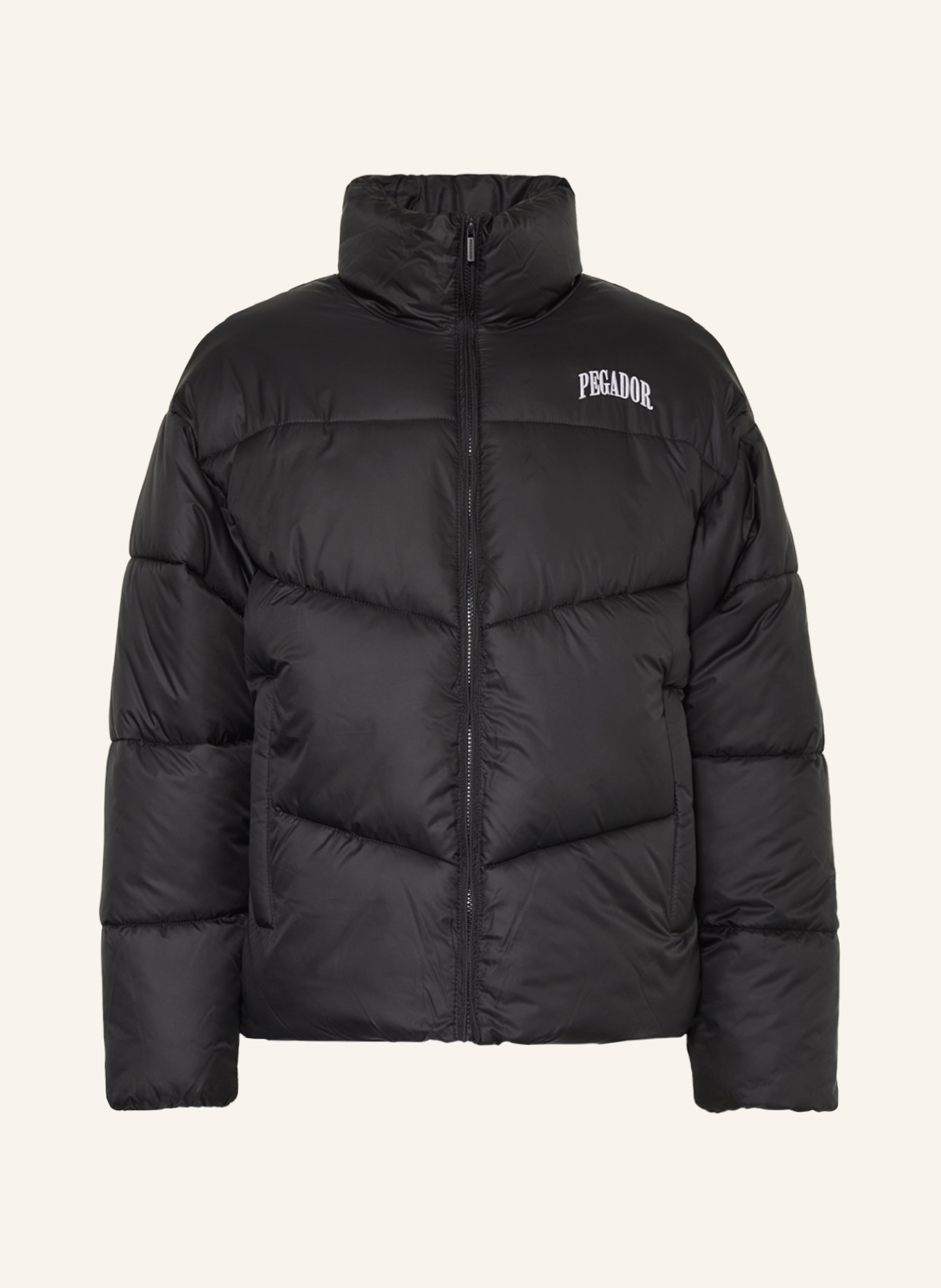 PEGADOR Quilted jacket SPILLER, Color: BLACK (Image 1)