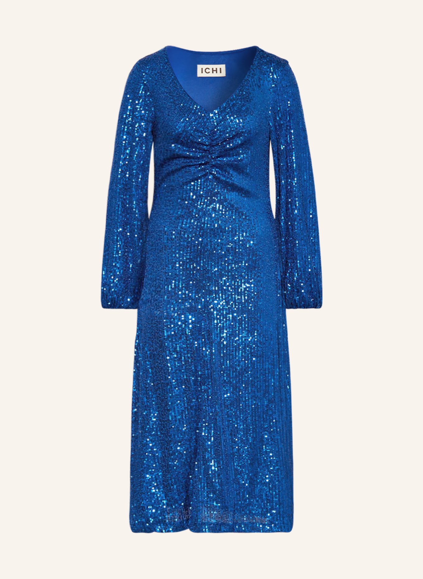 ICHI Dress IHFAUCI with sequins, Color: BLUE (Image 1)