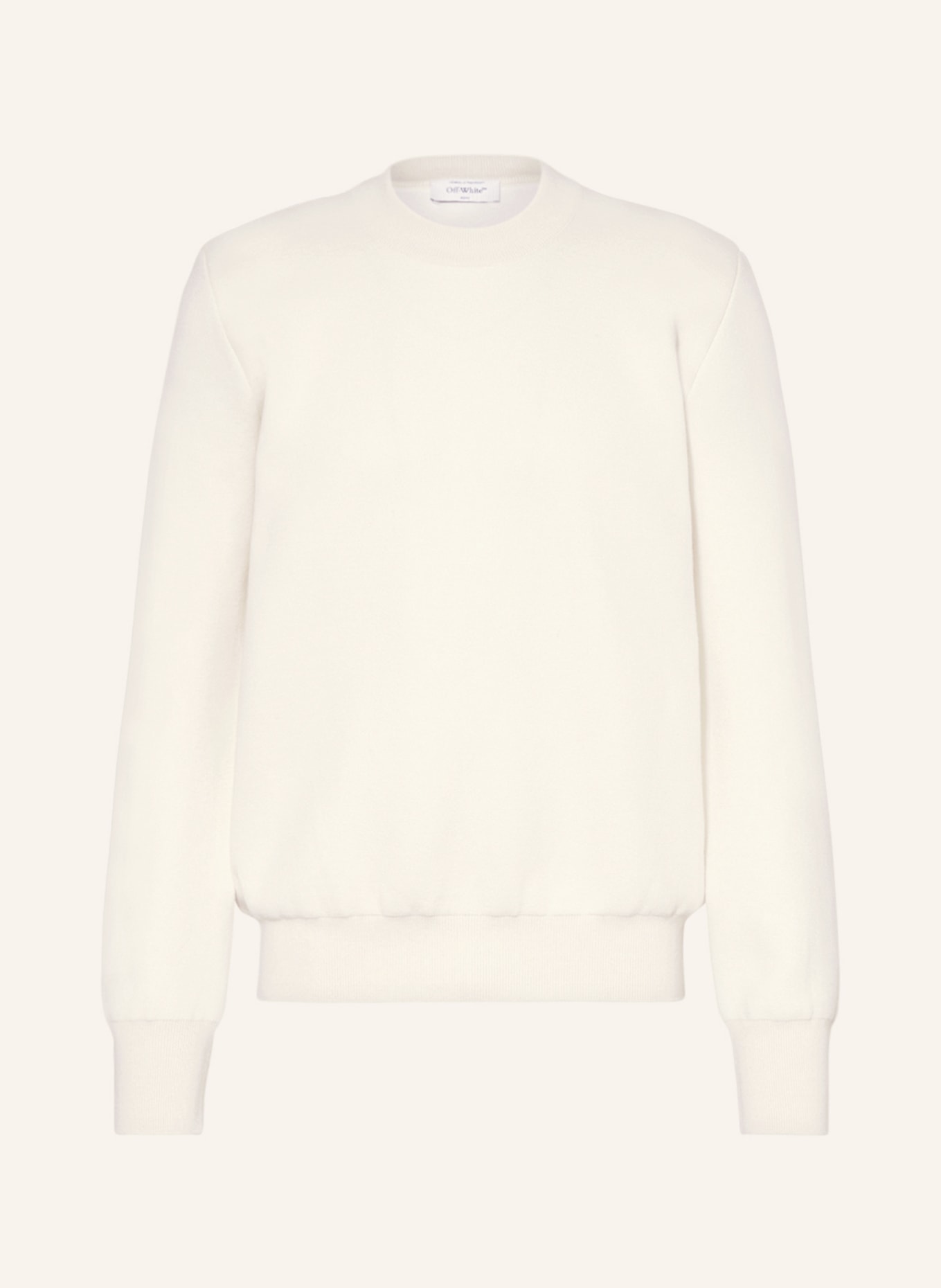 Off-White Sweater, Color: LIGHT YELLOW (Image 1)