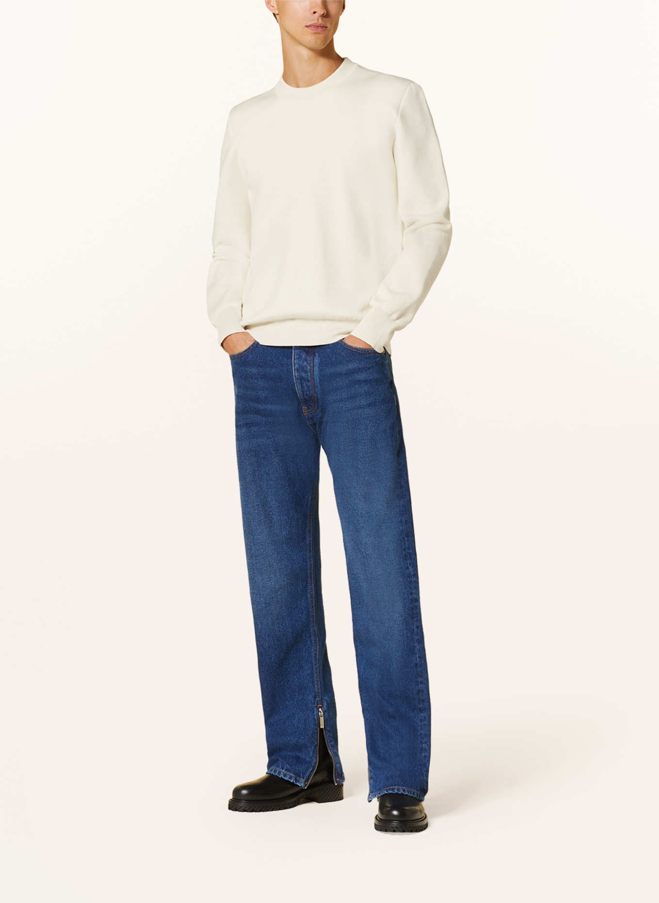 Off-White Pullover, Farbe: HELLGELB (Bild 2)