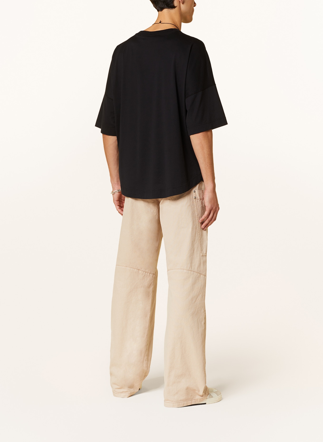 Palm Angels Oversized shirt, Color: BLACK (Image 3)