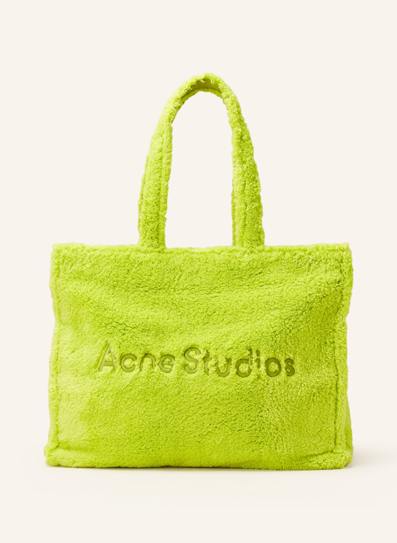 Acne Studios Shopper, Color: NEON GREEN (Image 1)
