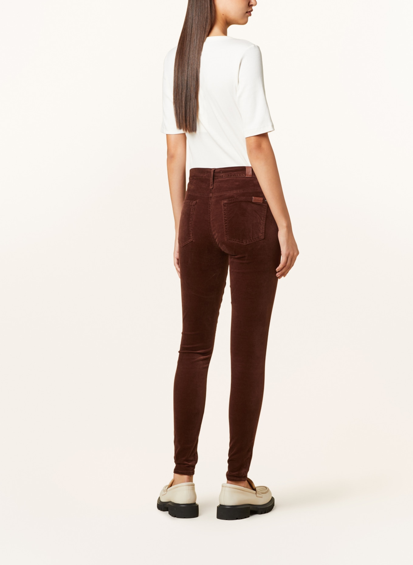 7 for all mankind Trousers, Color: CC BROWN (Image 3)