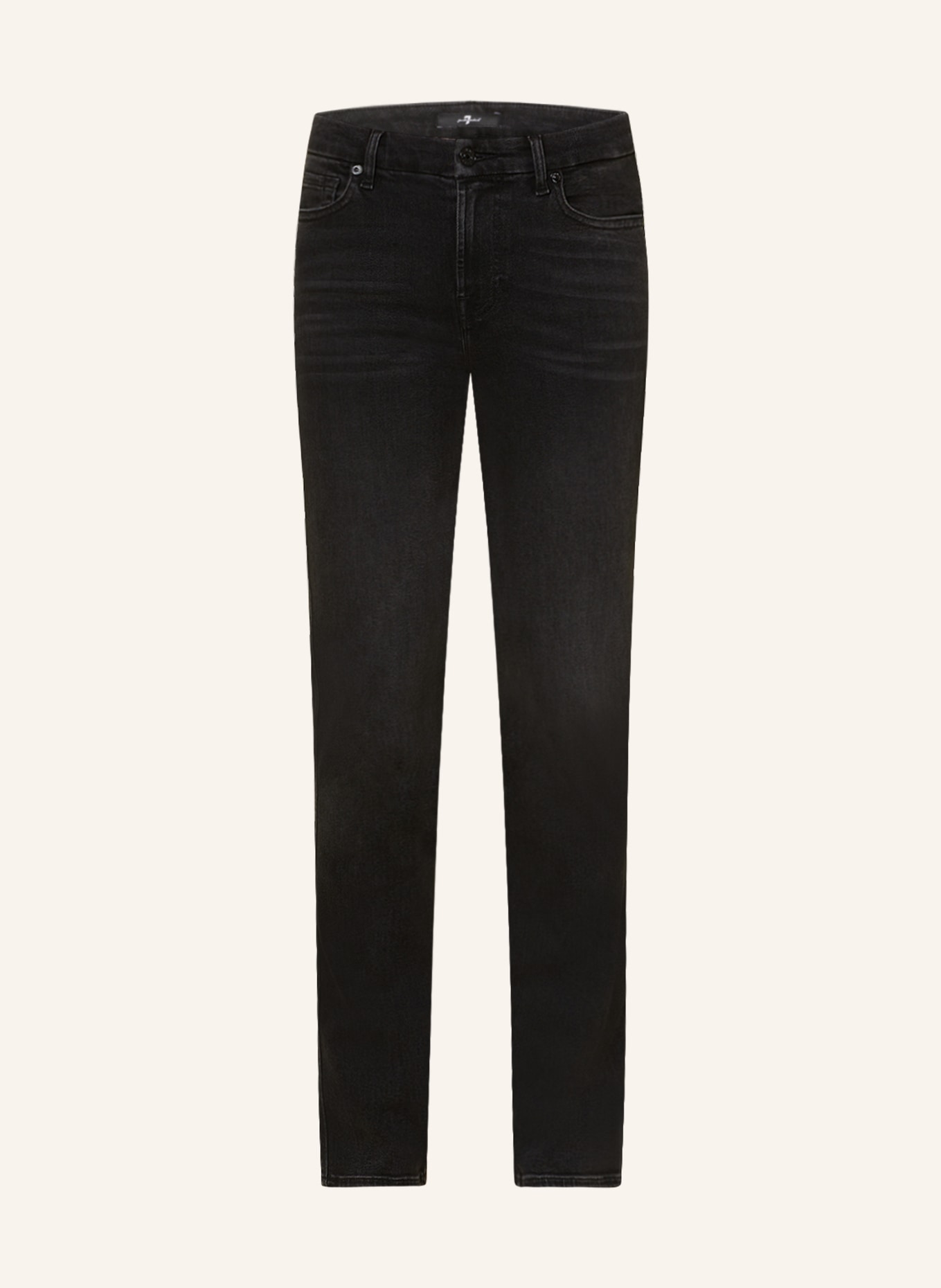 7 for all mankind Straight Jeans KIMMIE, Farbe: BR BLACK (Bild 1)