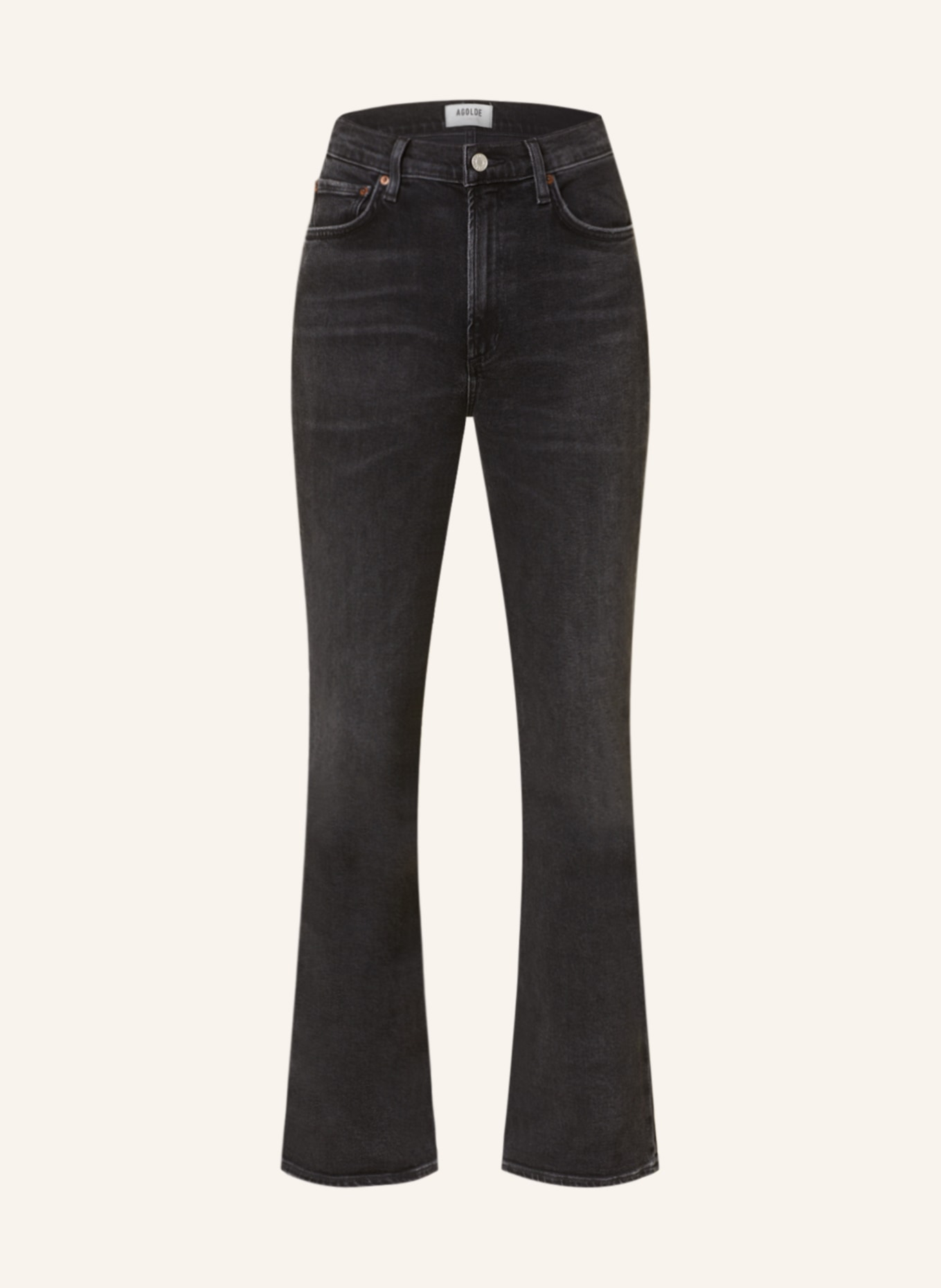 AGOLDE Bootcut jeans NICO, Color: BLACK (Image 1)