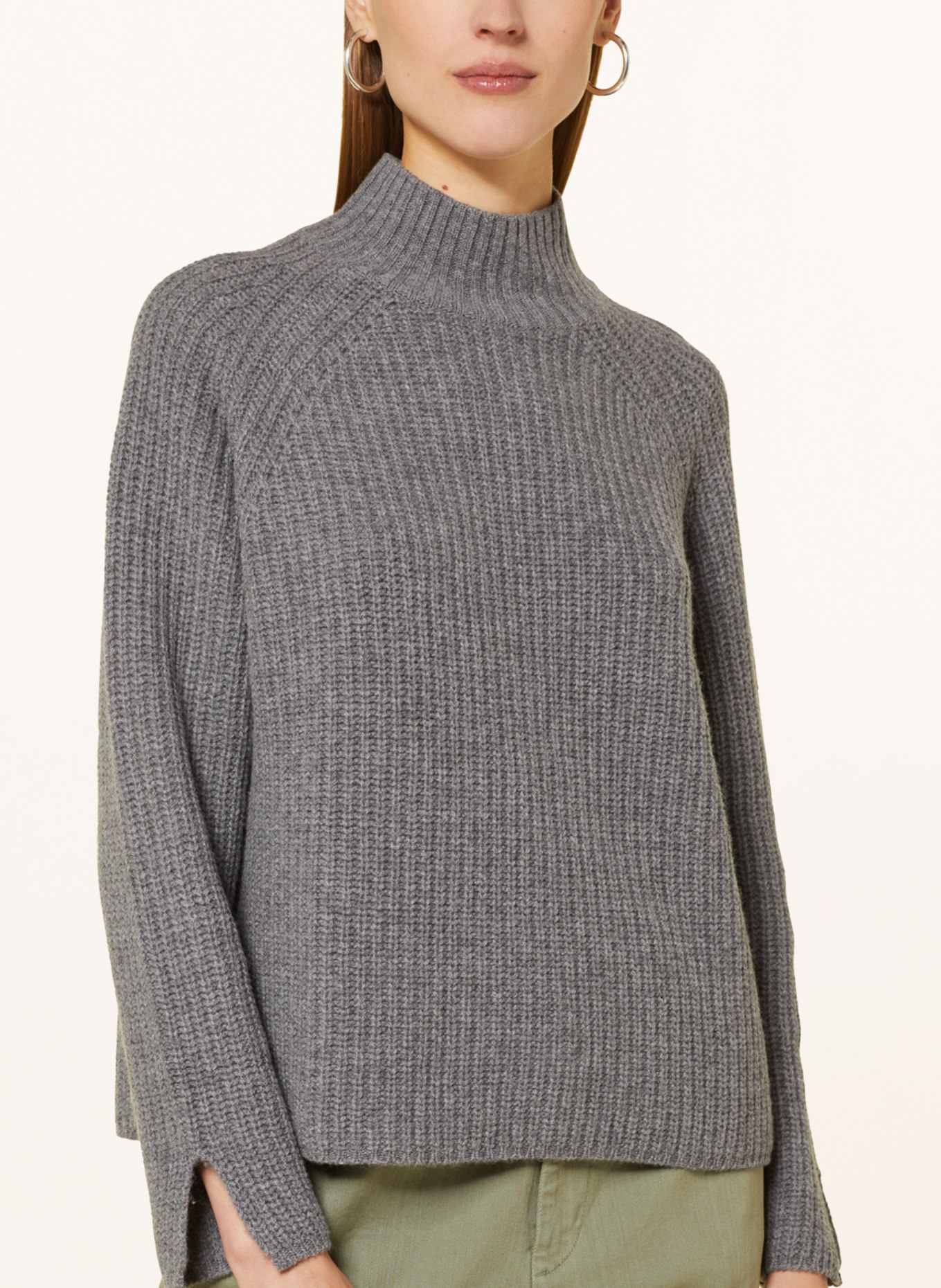 lilienfels Pullover mit Cashmere, Farbe: GRAU (Bild 4)