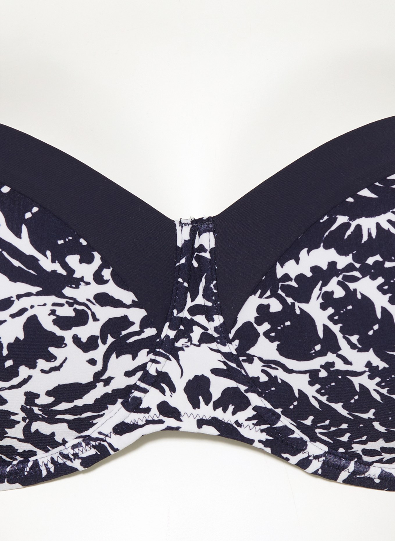 Lidea Underwired bikini top ARABESQUE MOOD, Color: DARK BLUE/ WHITE (Image 4)
