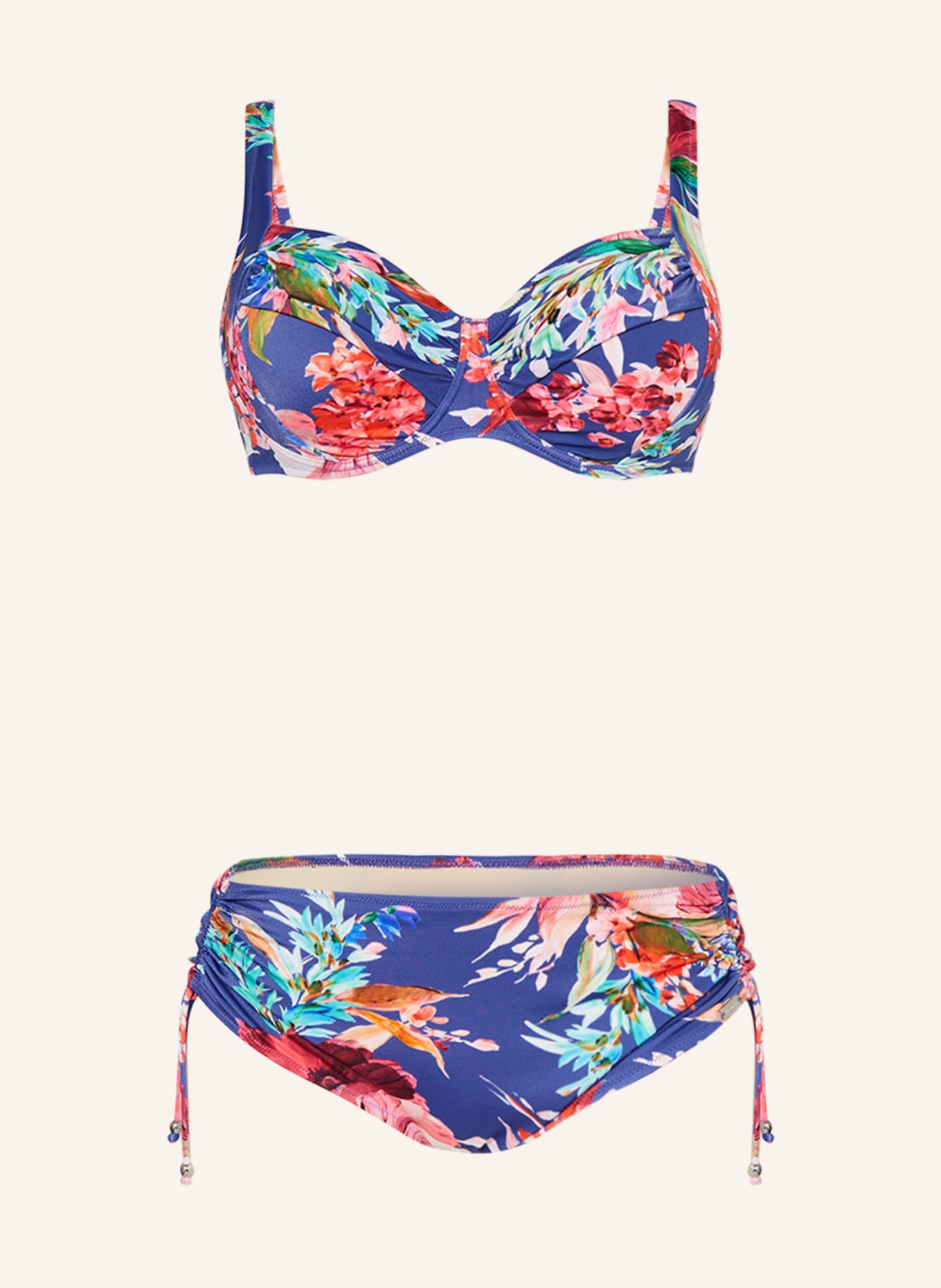 Charmline Bügel-Bikini SPRING INVITE, Farbe: LILA/ PINK (Bild 1)