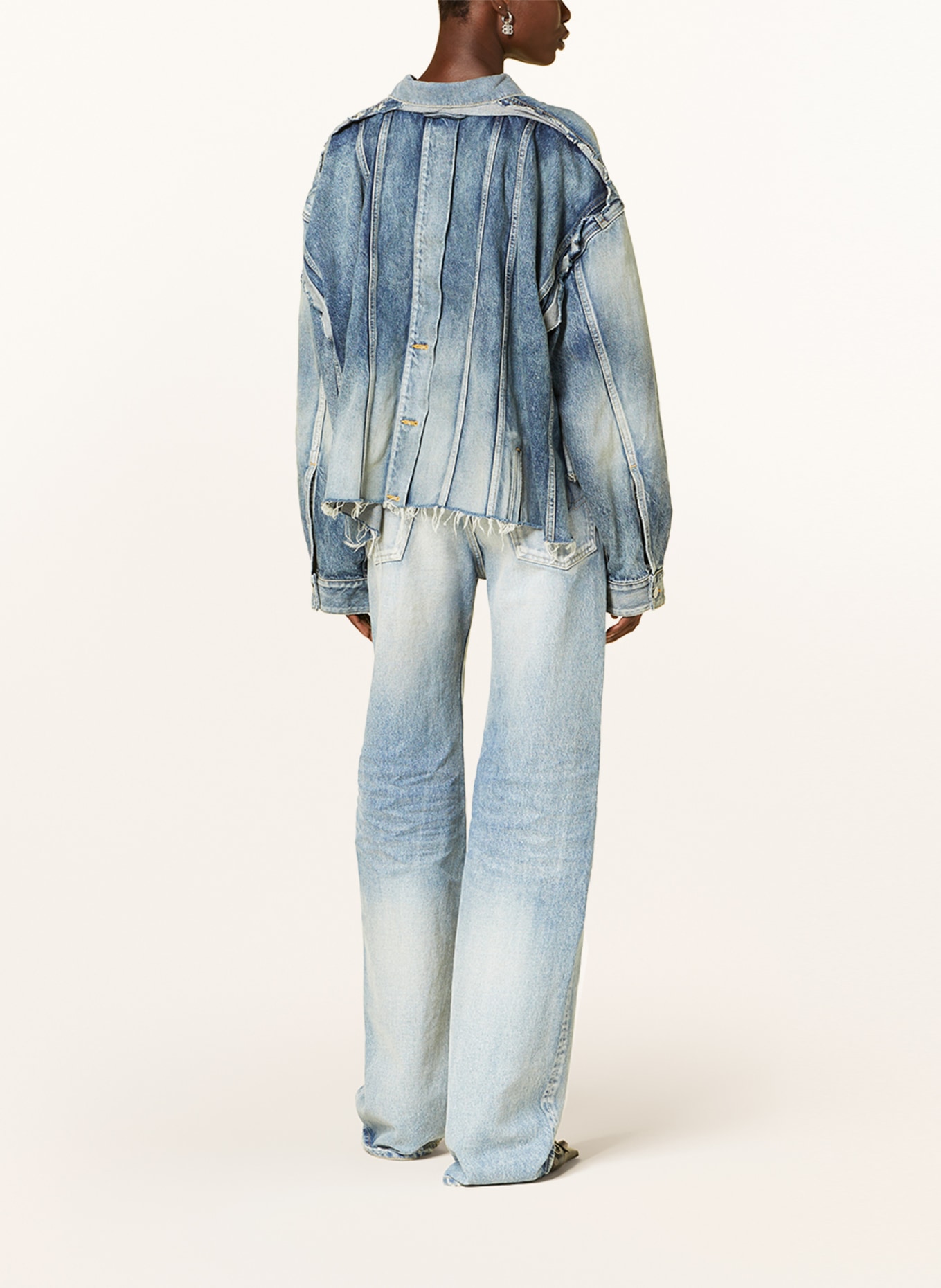 BALENCIAGA Kurtka jeansowa, Kolor: 4012 PALE BLUE (Obrazek 3)