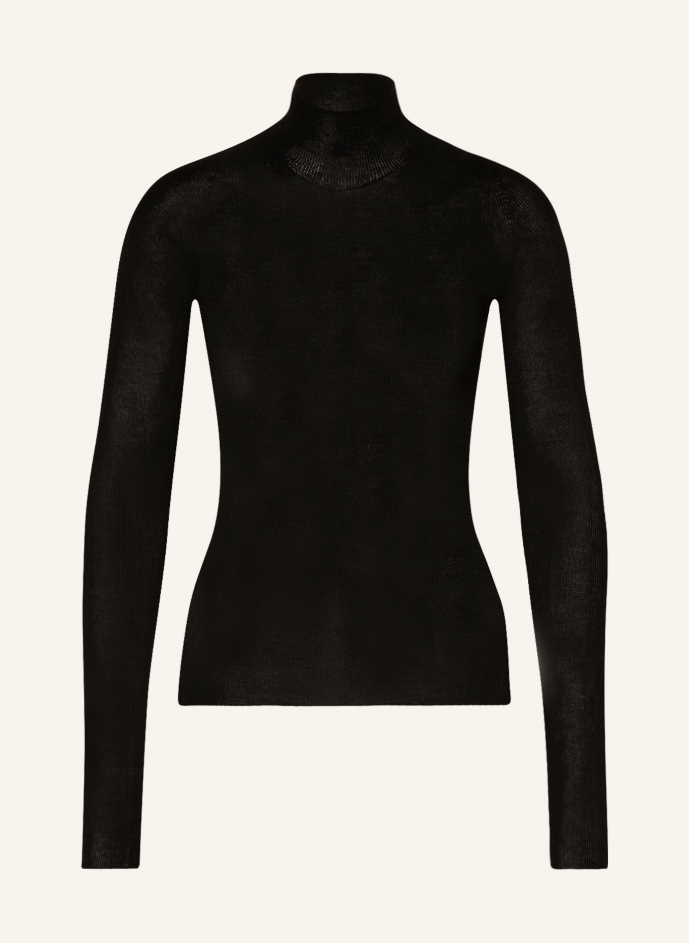 VERSACE Cashmere-Pullover mit Seide, Farbe: SCHWARZ (Bild 1)