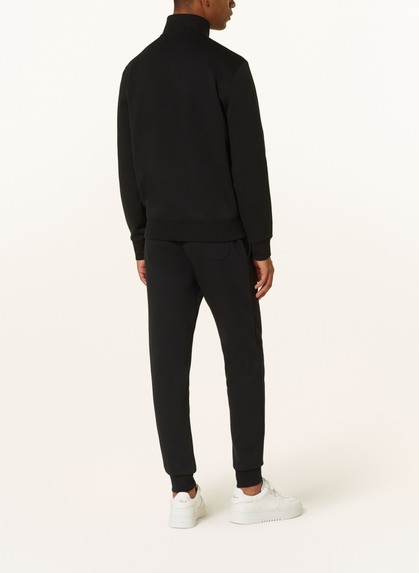 POLO RALPH LAUREN Jersey half-zip sweater, Color: BLACK (Image 3)