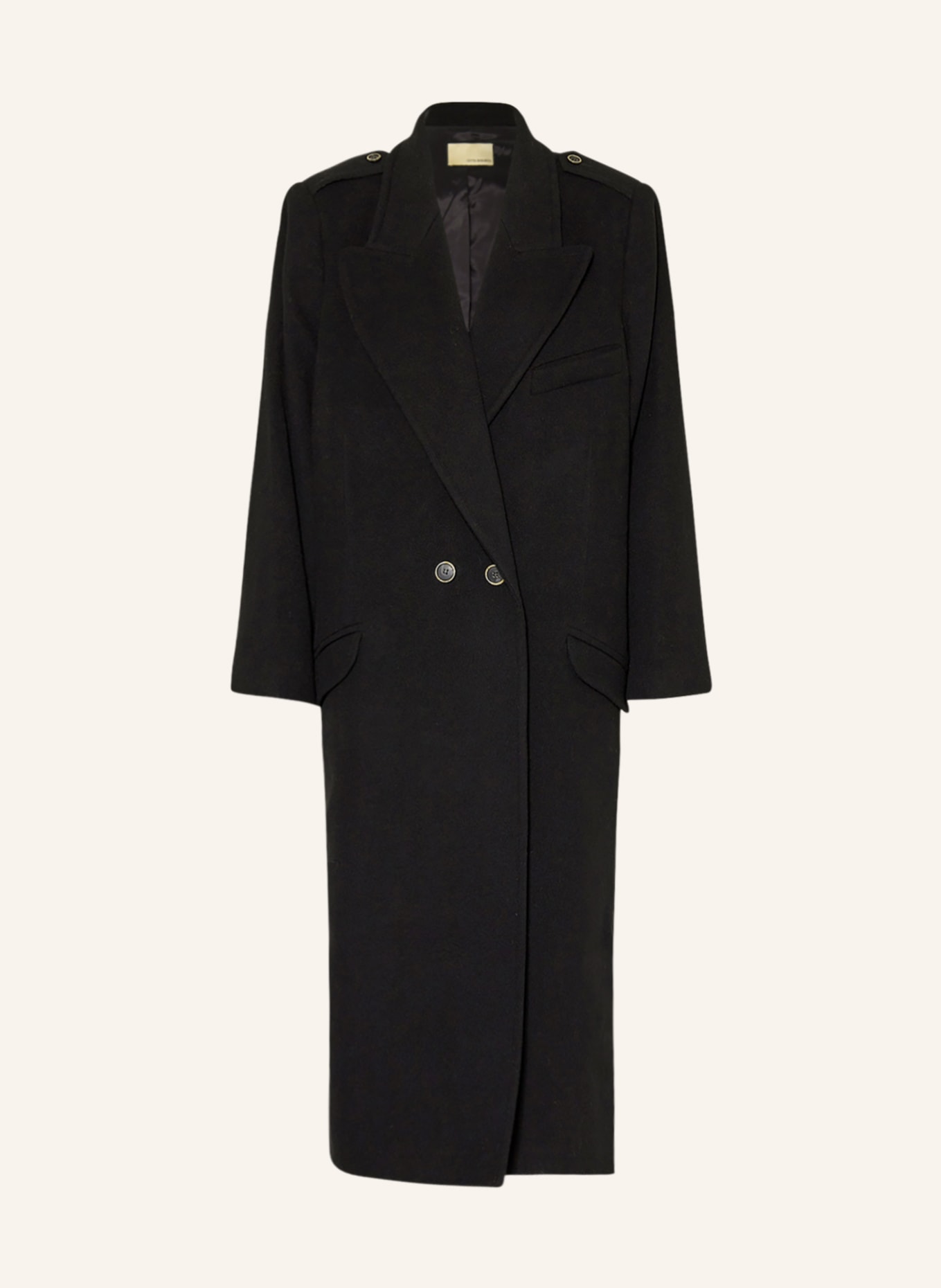 GITTA BANKO Wool coat PAYTON, Color: BLACK (Image 1)